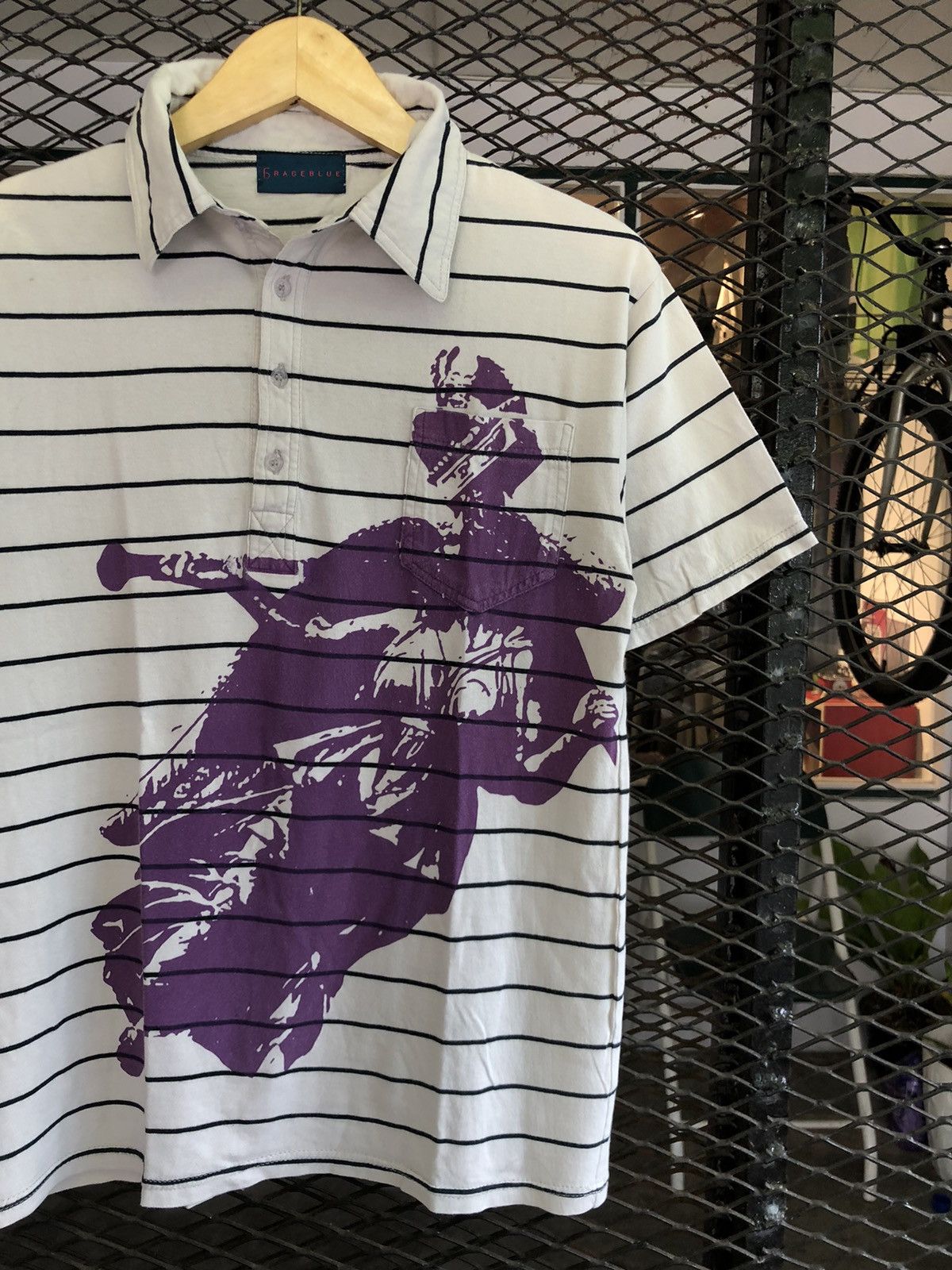 Hysteric Glamour × If Six Was Nine × Japanese Brand JAPANESE GRAGEBLUE POEM SHIRT IFSIXWASNINESTYLE Size US M / EU 48-50 / 2 - 2 Thumbnail