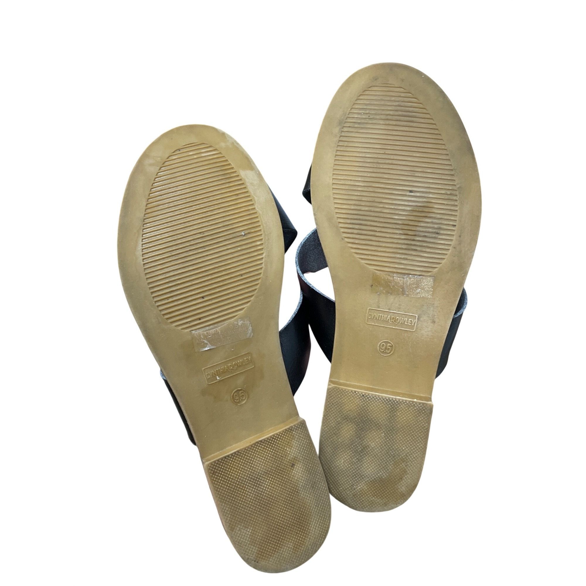 Cynthia Rowley Cynthia Rowley wms black peep open slip pon sandals sz 9.5 S Size US 9.5 / IT 39.5 - 5 Thumbnail