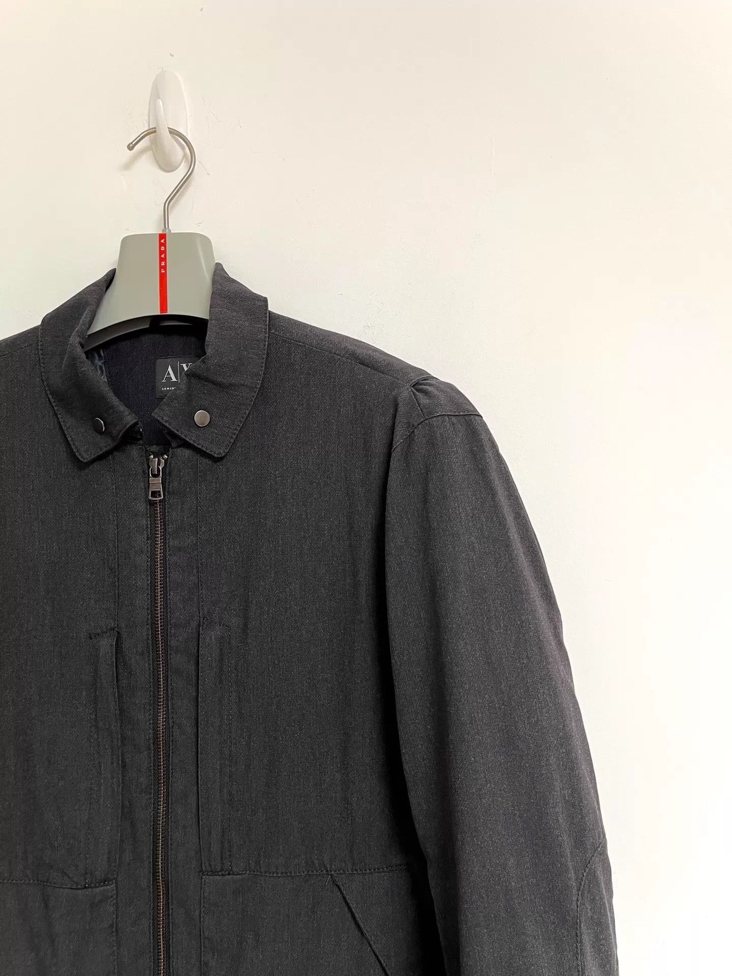 Armani Exchange Armani Exchange Vintage Cotton Jacket 00ss M Size US M / EU 48-50 / 2 - 2 Thumbnail