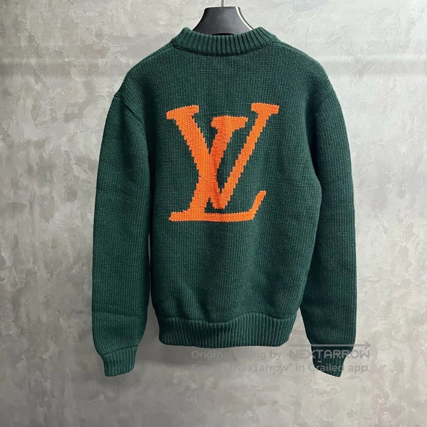 Louis Vuitton Louis Vuitton Green Cartoon Jacquard Sweater. Size S / US 4 / IT 40 - 3 Thumbnail