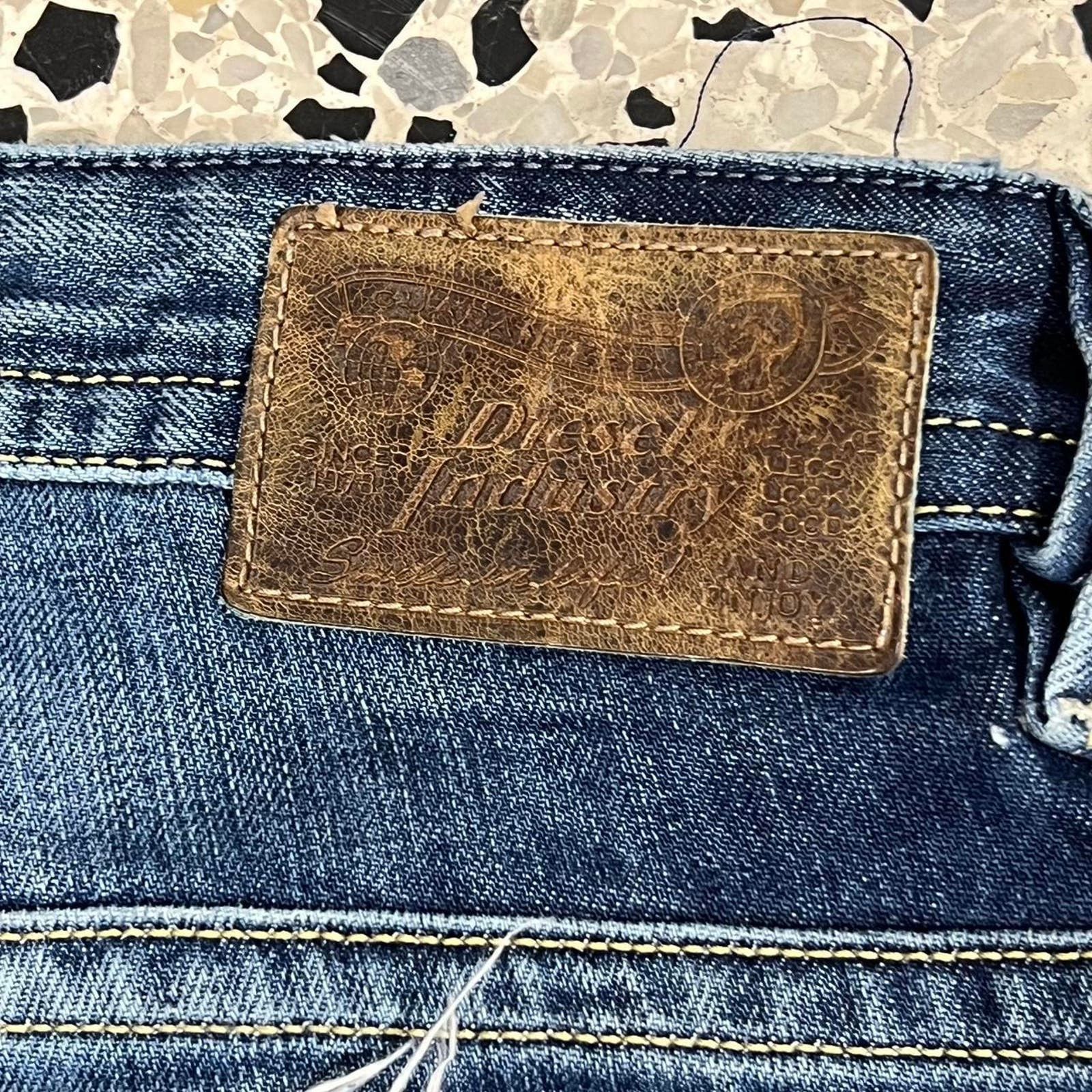 Diesel × Vintage VINTAGE Y2K DIESEL DENIM PANTS: Size US 32 / EU 48 - 3 Thumbnail