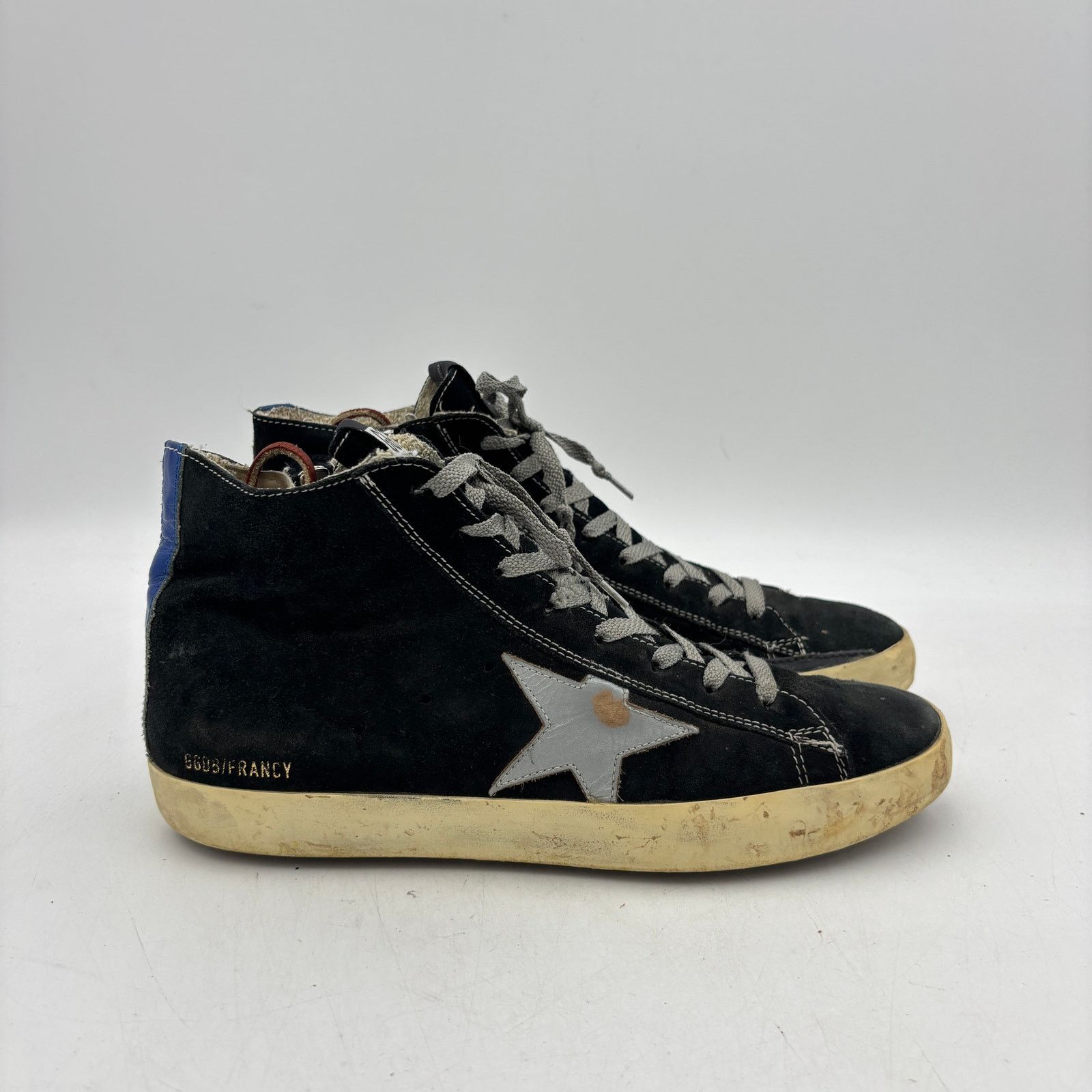 Golden Goose Golden Goose Francy Hi Top Skate Suede Sneakers Men's 41 Size US 8 / EU 41 - 3 Thumbnail