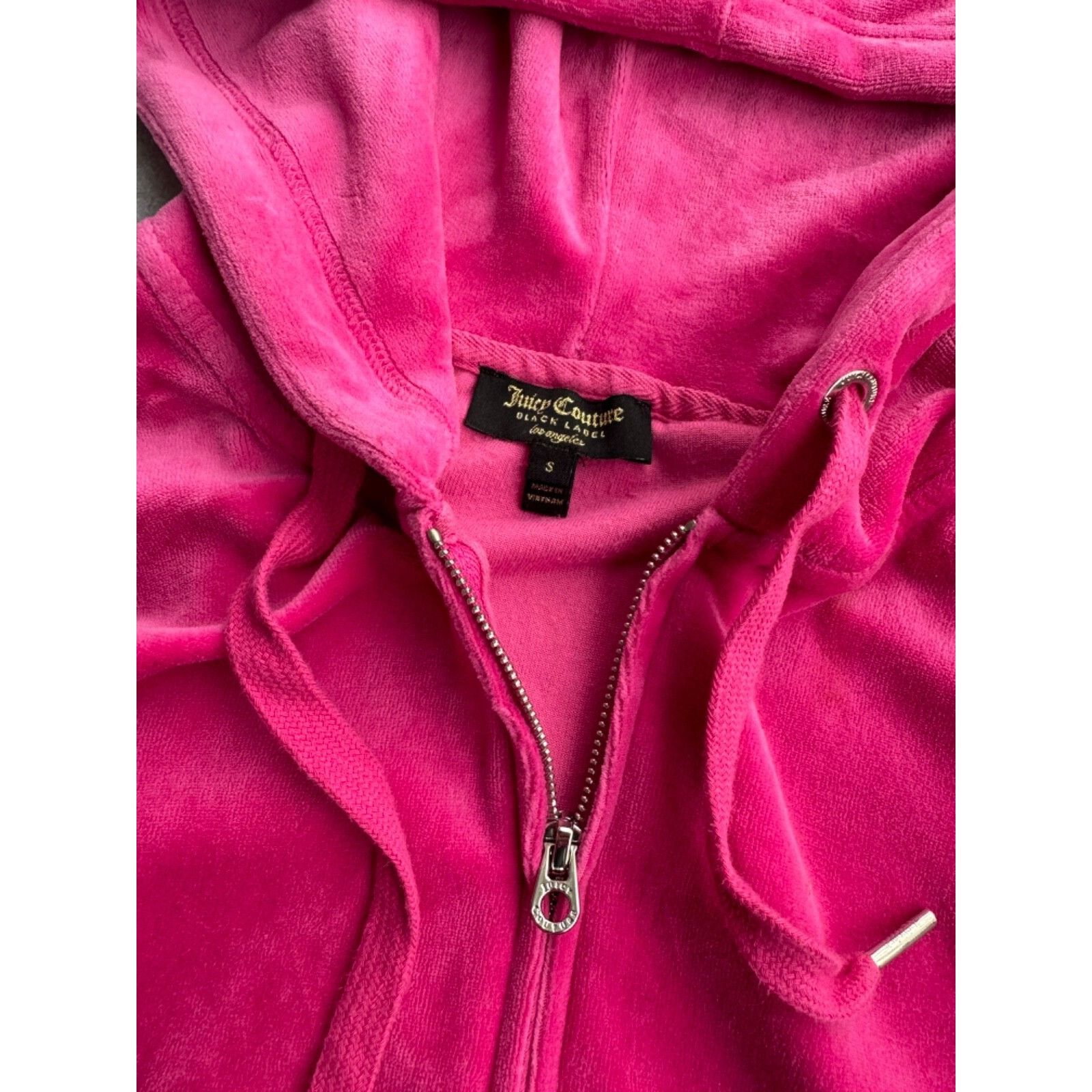 Juicy Couture VTG Juice Couture Pink Velour Woman Tracksuit Size S / US 4 / IT 40 - 12 Thumbnail