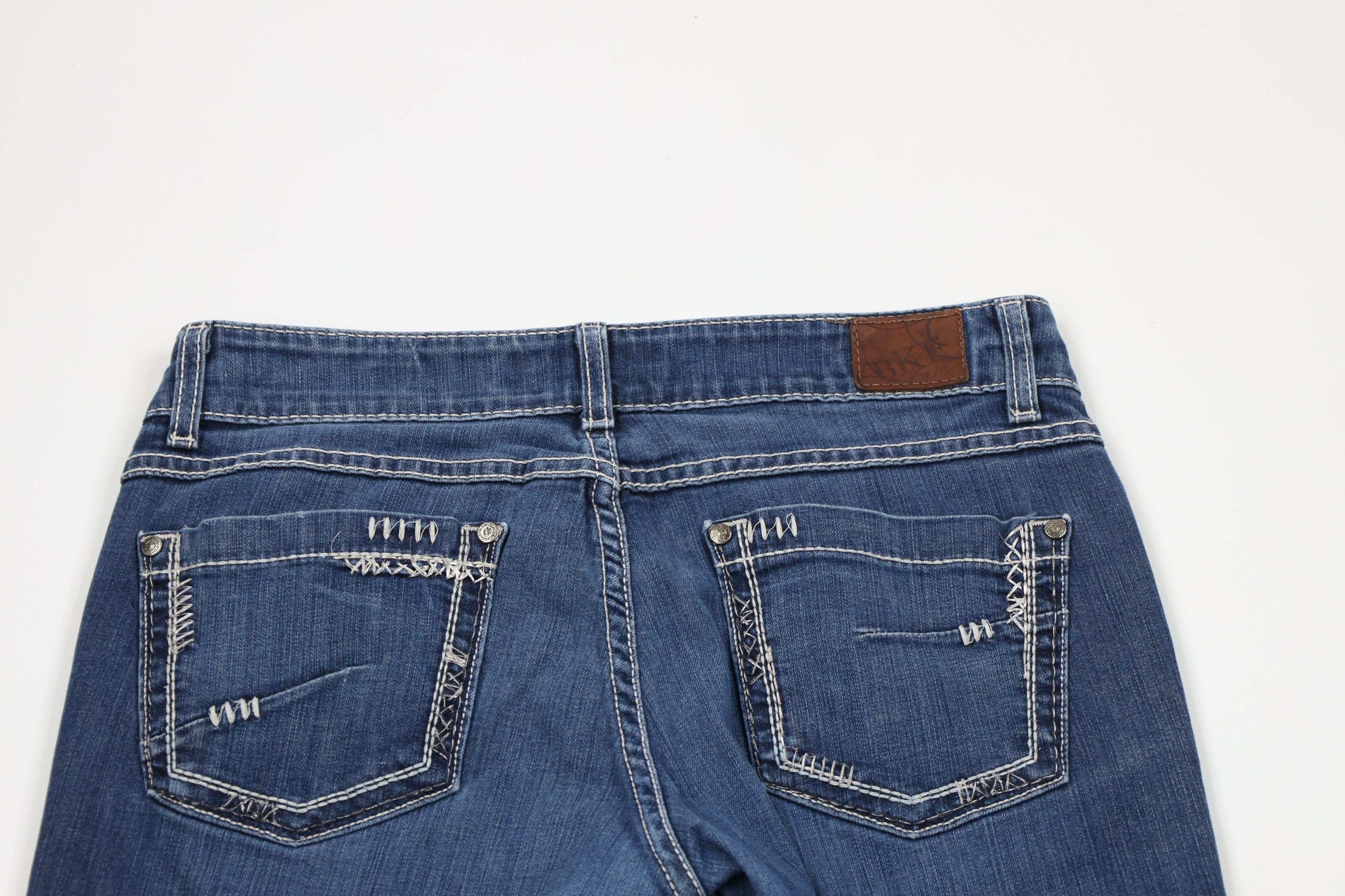 BKE × Vintage Buckle BKE Faded Thick Stitch Stretch Culture Bootcut Jeans Size 32" / US 10 / IT 46 - 11 Thumbnail