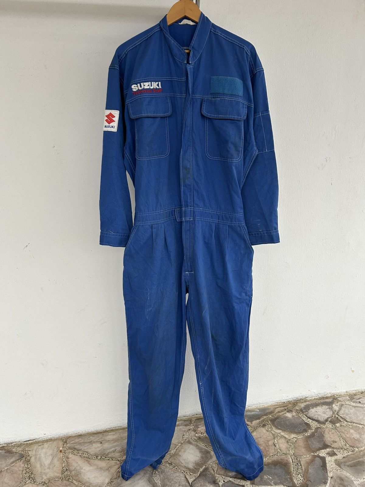 Suzuki Technical Staff Vintage Coverall Blue