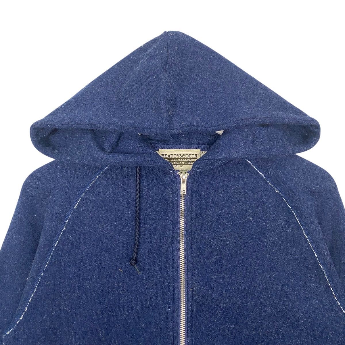 Vintage Vintage Beuty And Youth United Arrows Full Zip HoodieSweater Size US S / EU 44-46 / 1 - 4 Thumbnail