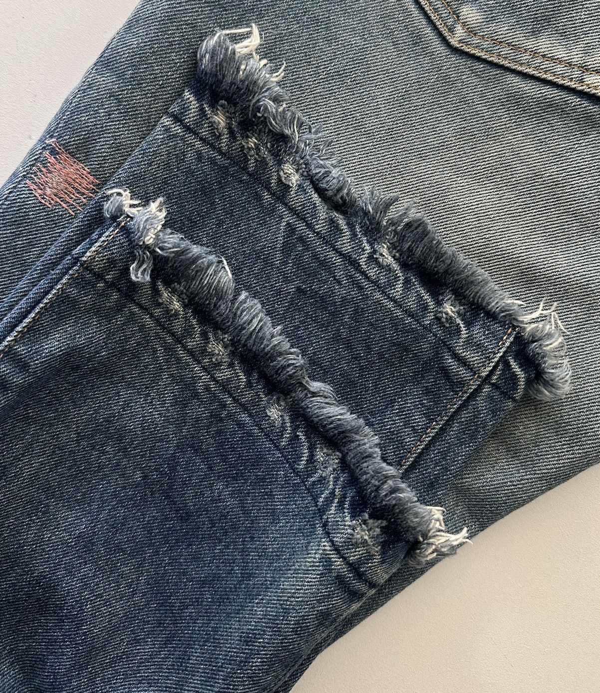 Undercover SS05 “But Beautiful” 58 Graffiti Denim Size US 30 / EU 46 - 6 Thumbnail