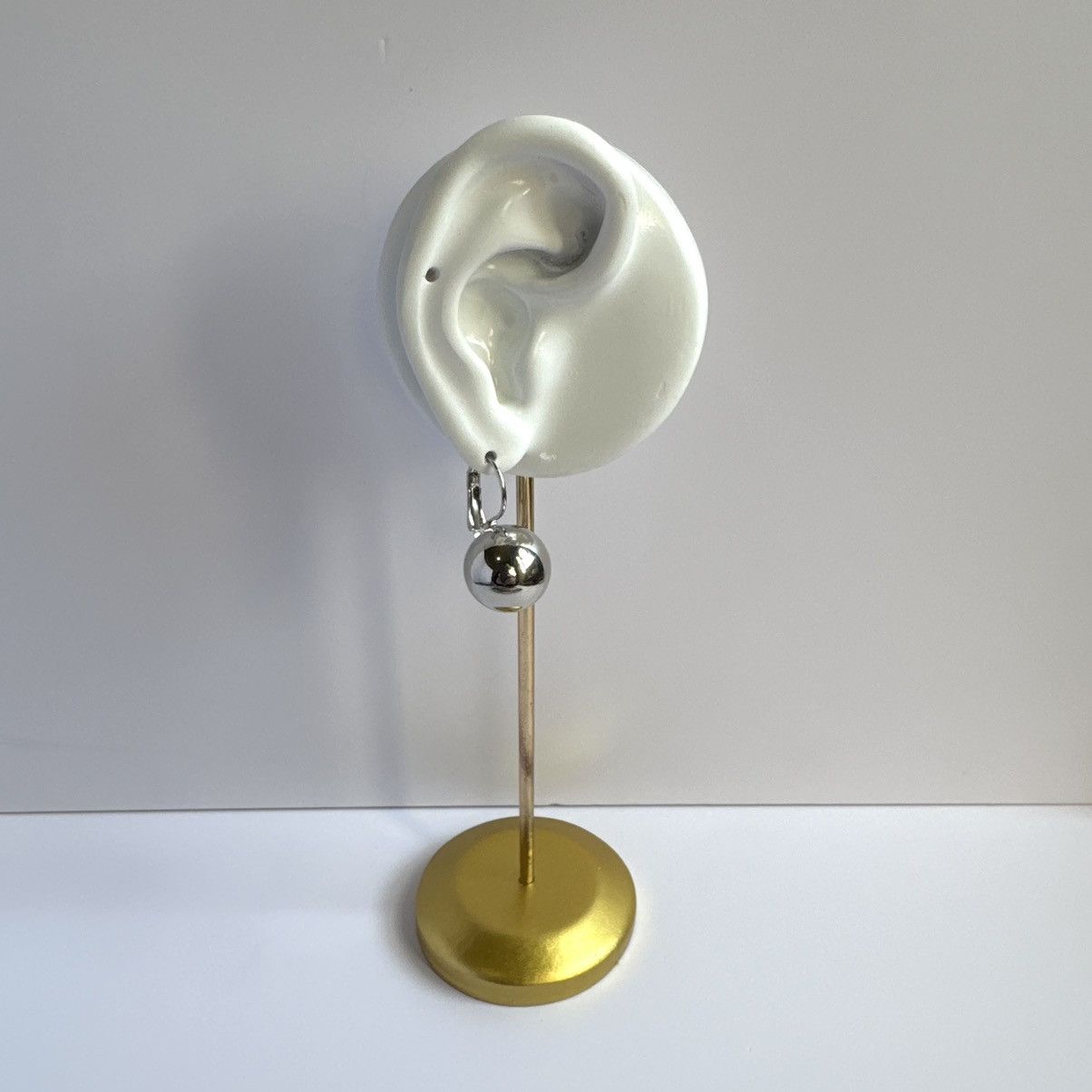Other Metal Sliver Ball Dangle Drop Earrings for Women Size ONE SIZE - 5 Thumbnail