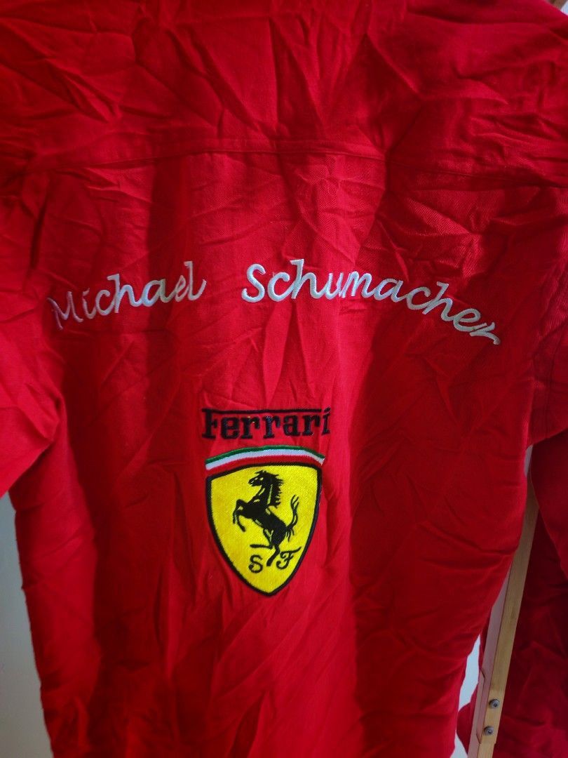 Ferrari Vintage 1996 Ferrari Schumacher F1 Marlboro Button Shirt Size US M / EU 48-50 / 2 - 6 Thumbnail