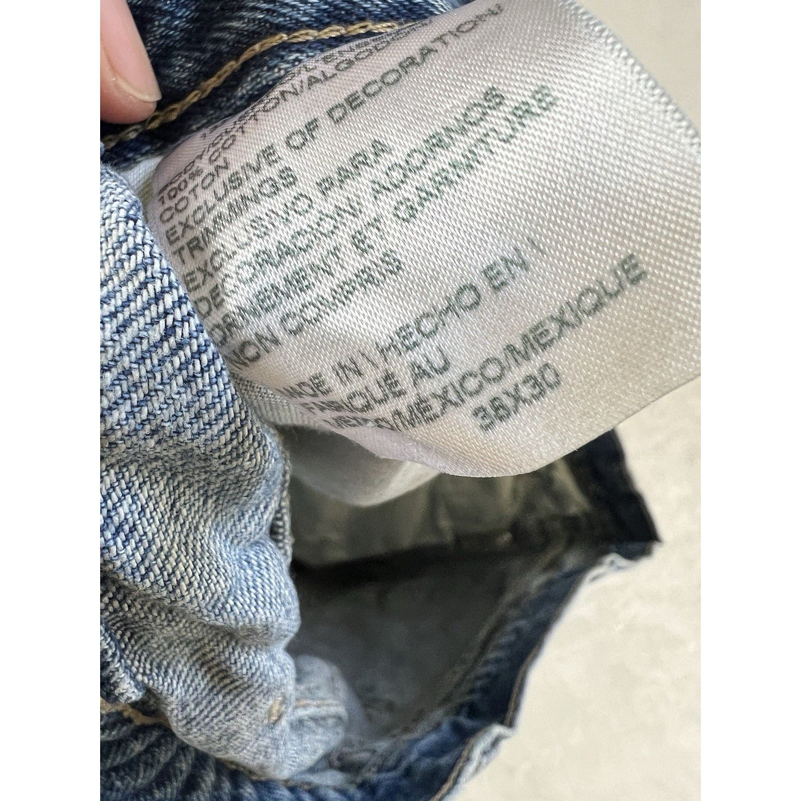 Dickies Vintage Dickies Blue Denim Jeans Size 36x30 Straight Leg Wor Size US 36 / EU 52 - 5 Thumbnail