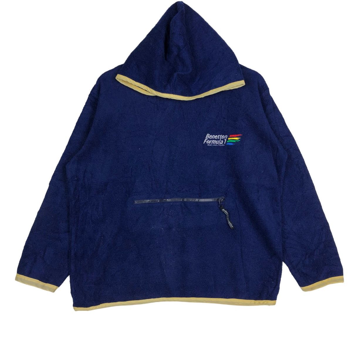 Japanese Brand 🔥90’s Vintage Benetton Formula 1 Racing Team Hoodie Jacket Size US L / EU 52-54 / 3 - 2 Thumbnail