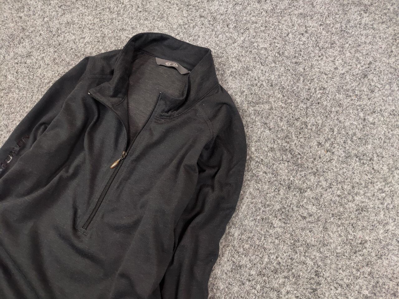 Salomon Vintage 00's Salomon smart skin Light Long Sleeve 1/3 Zip Size US M / EU 48-50 / 2 - 5 Thumbnail