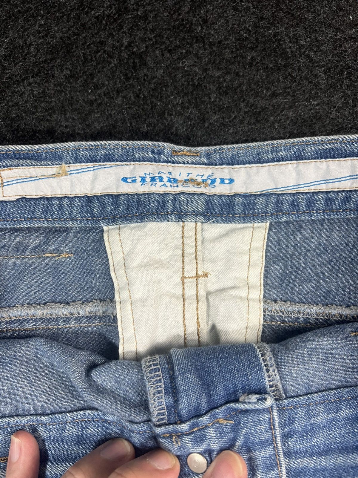 Marithe + Francois Girbaud Marithe Francois Girbaud Baggy Jeans Denim Fade Size US 33 - 6 Thumbnail