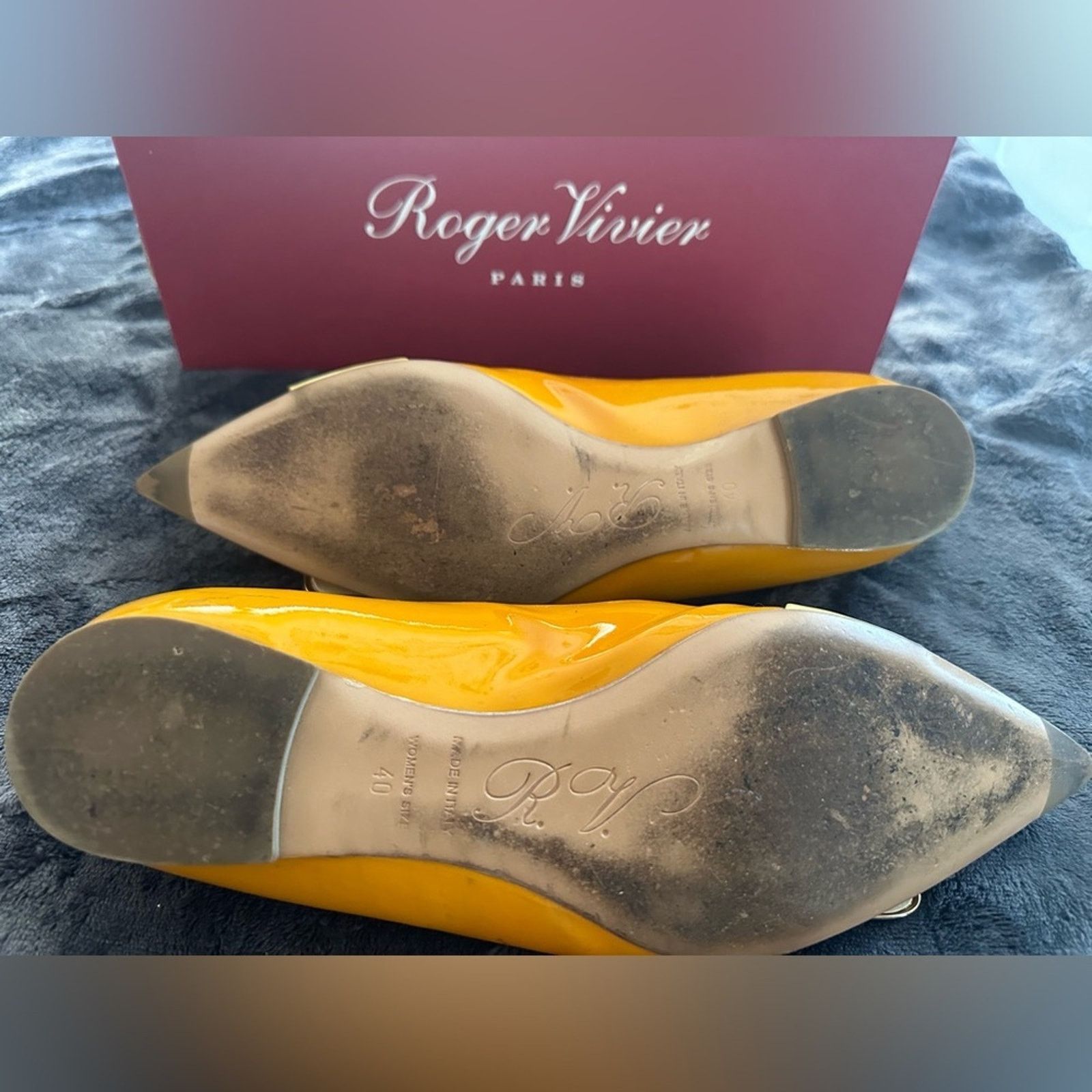 Roger Vivier Roger Vivier patent leather ballerina flat. Size US 9.5 / IT 39.5 - 4 Thumbnail