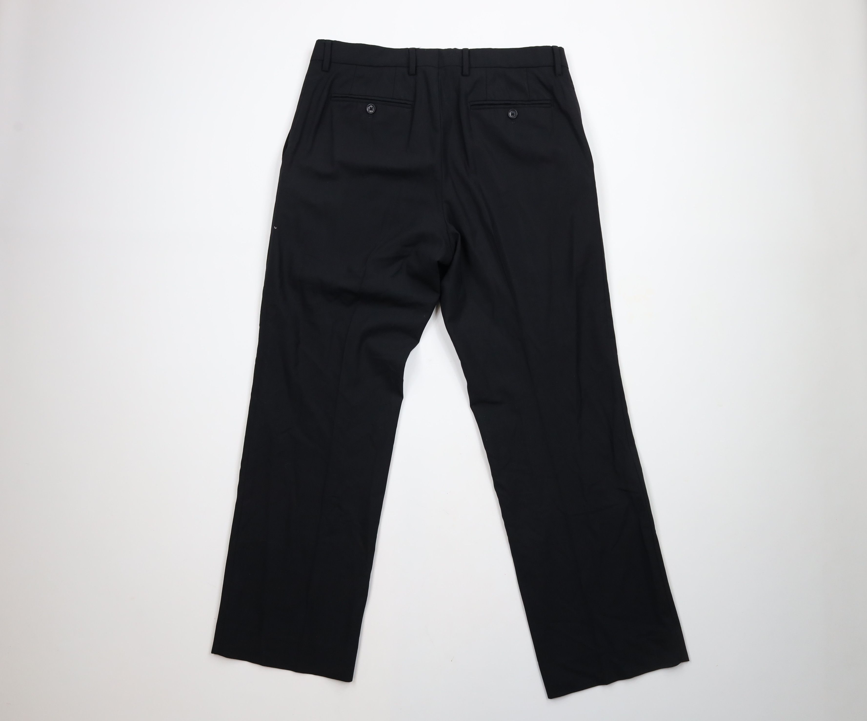 Banana Republic × Vintage Banana Republic Fit Wool Stretch Chino Pants Trousers Black Size US 33 - 7 Thumbnail
