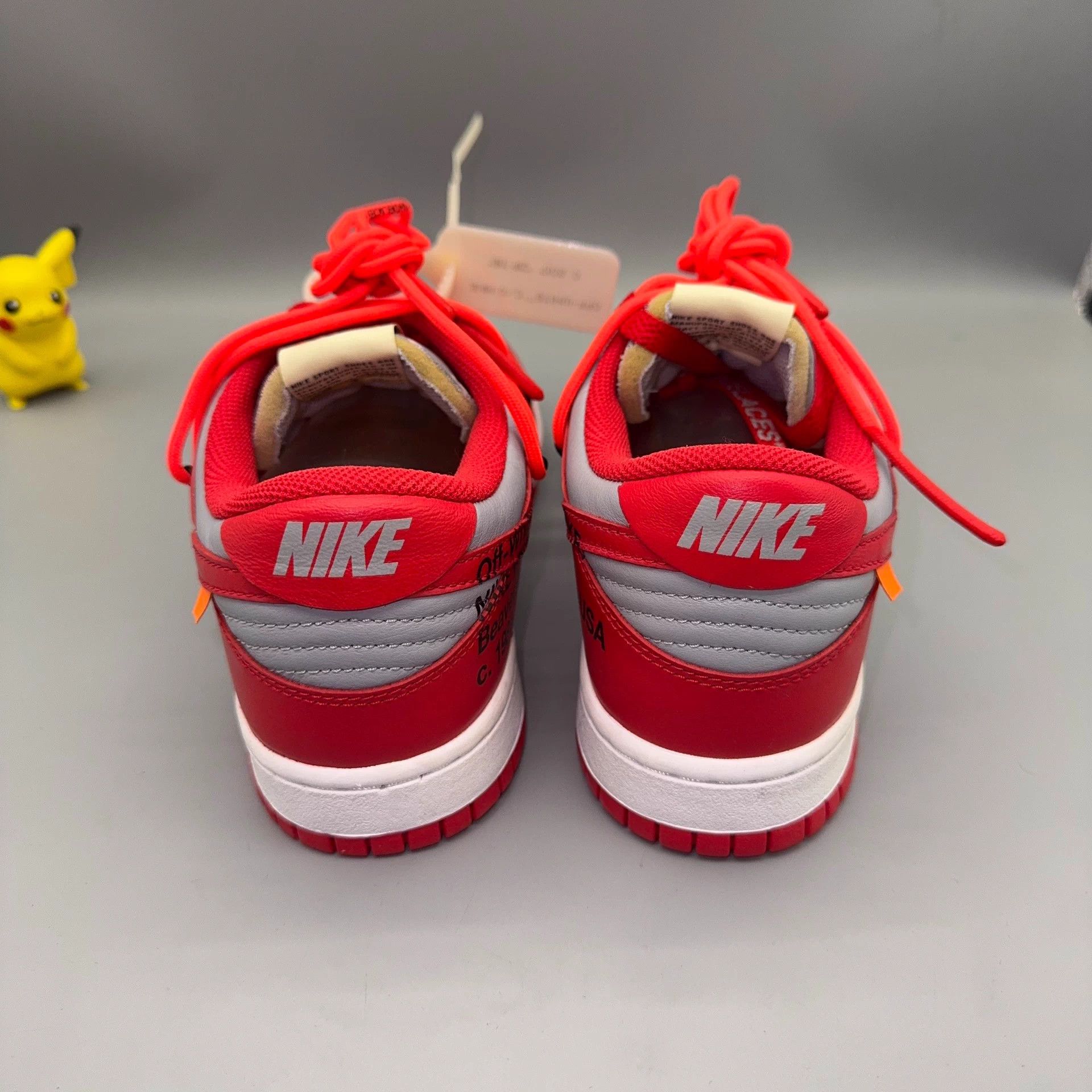 Nike Nike Dunk OW Collaboration Red 39 Size US 8 / IT 38 - 3 Thumbnail