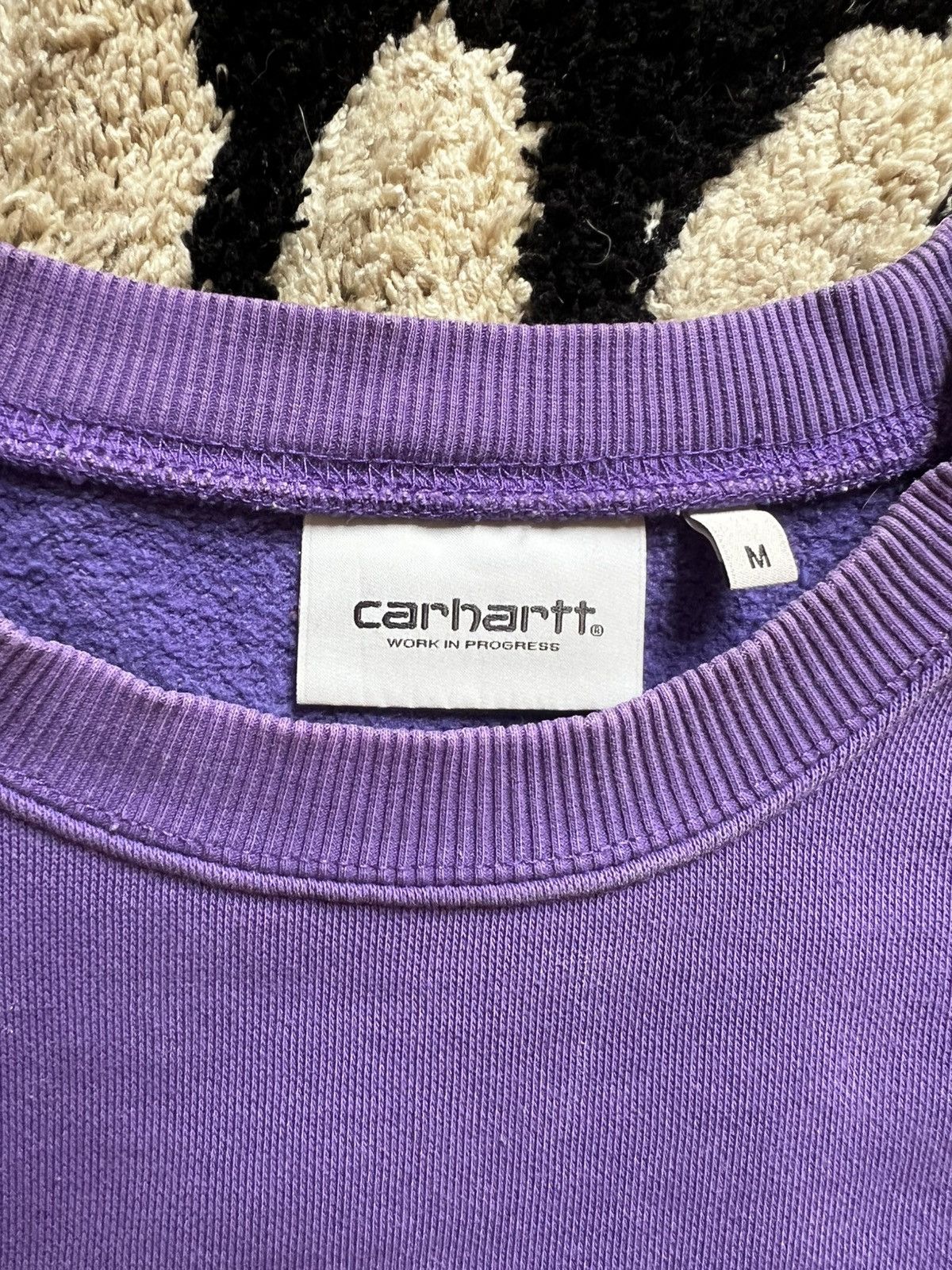 Carhartt × Vintage Carhartt sweatshirt big logo Medium size Vintage Size US M / EU 48-50 / 2 - 3 Thumbnail