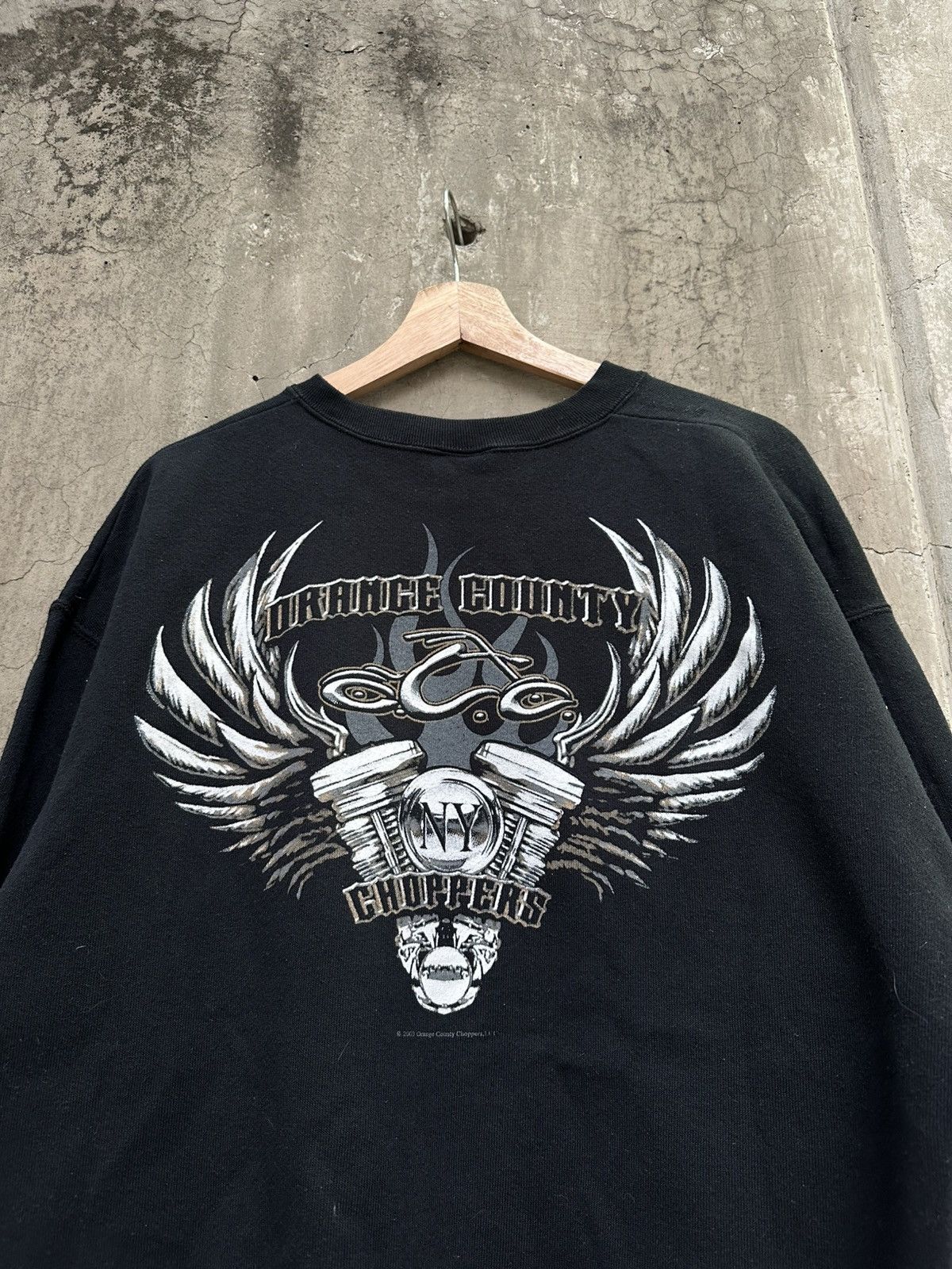 Vintage Orange County Choppers Crewneck Size US XL / EU 56 / 4 - 1 Thumbnail