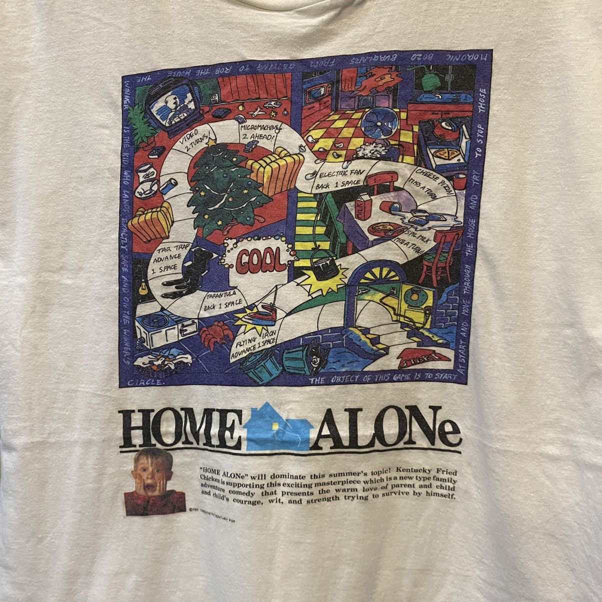 Vintage Vintage HOME ALONE 90s movie Macaulay Culki Size US S / EU 44-46 / 1 - 5 Thumbnail