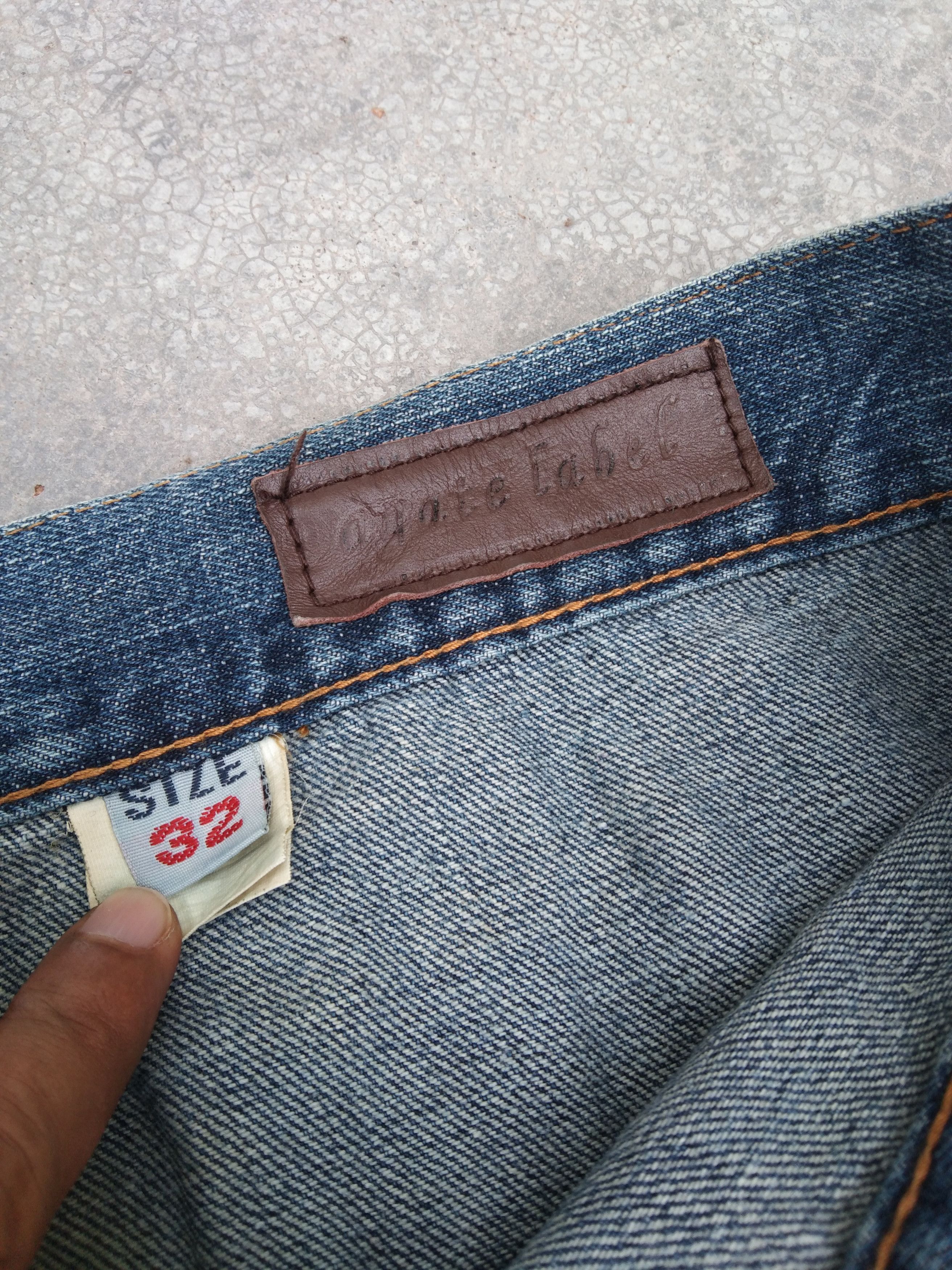 Japanese Brand Vintage Japanese Double Waist Engineered Jeans 32x34 Size US 32 / EU 48 - 8 Thumbnail