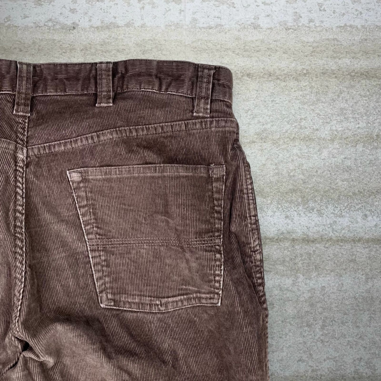 L.L. Bean Vintage 90s LL Bean Corduroy Pants 36x32 Regular Fit Brown Size US 36 / EU 52 - 3 Thumbnail