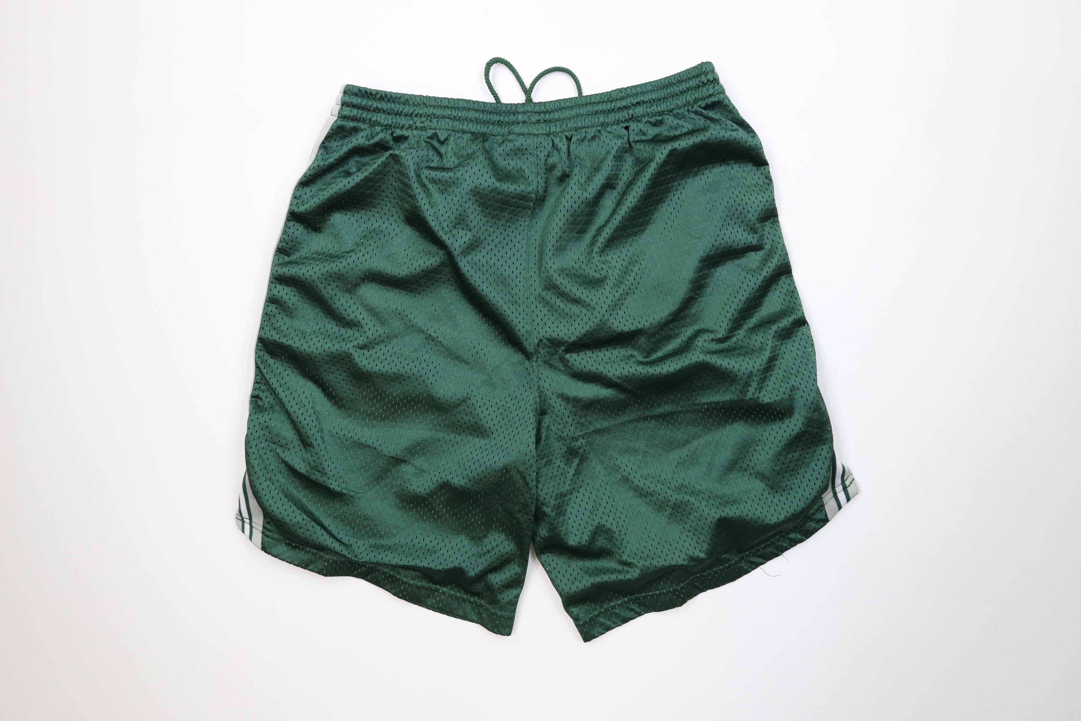 Vintage Vintage Michigan State University Mesh Basketball Shorts Size US 34 / EU 50 - 12 Thumbnail