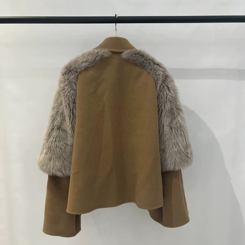 Loewe loewe Turmeric cropped coat 2506-Nextarrow Size 4XL / US 24-26 - 2 Thumbnail