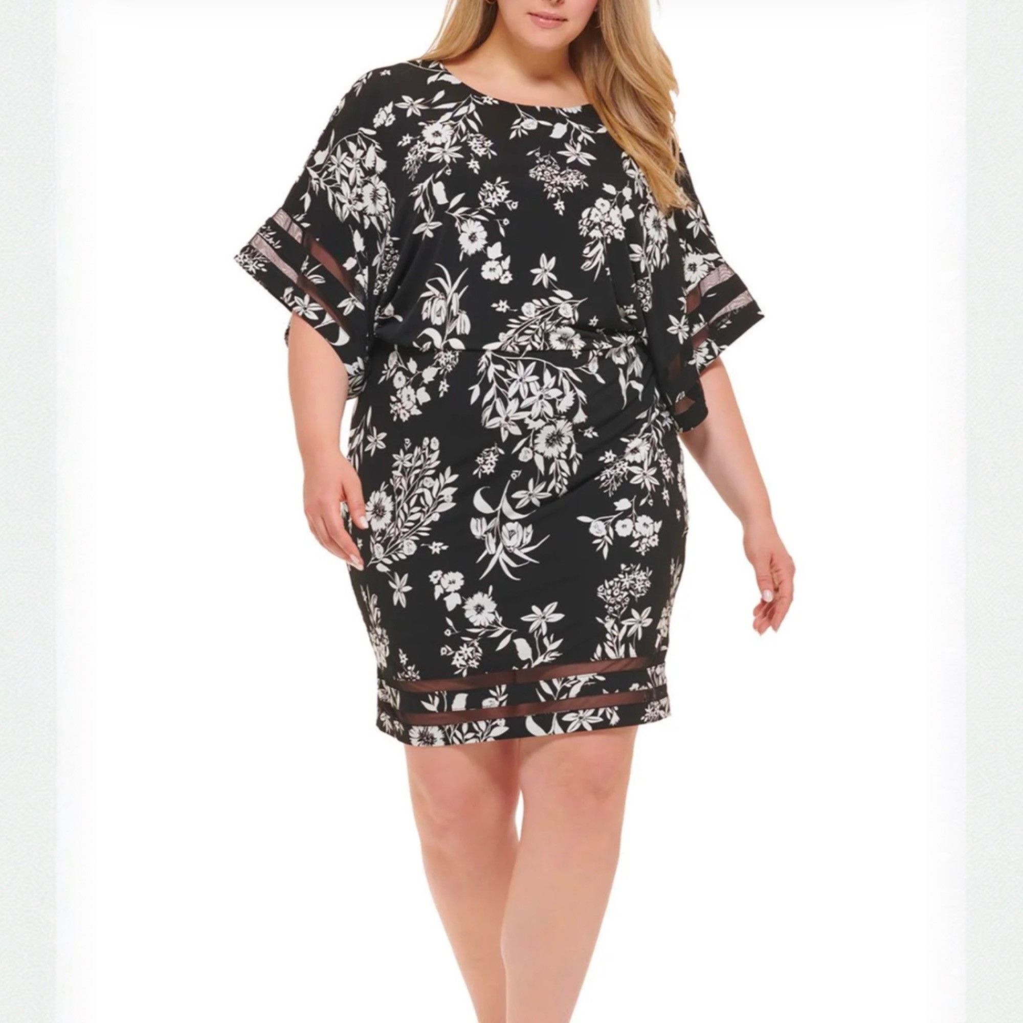 Other Jessica Howard Women's Plus Size Blouson Cocktail and Party Size XXL / US 16-18 / IT 52-54 - 1 Thumbnail
