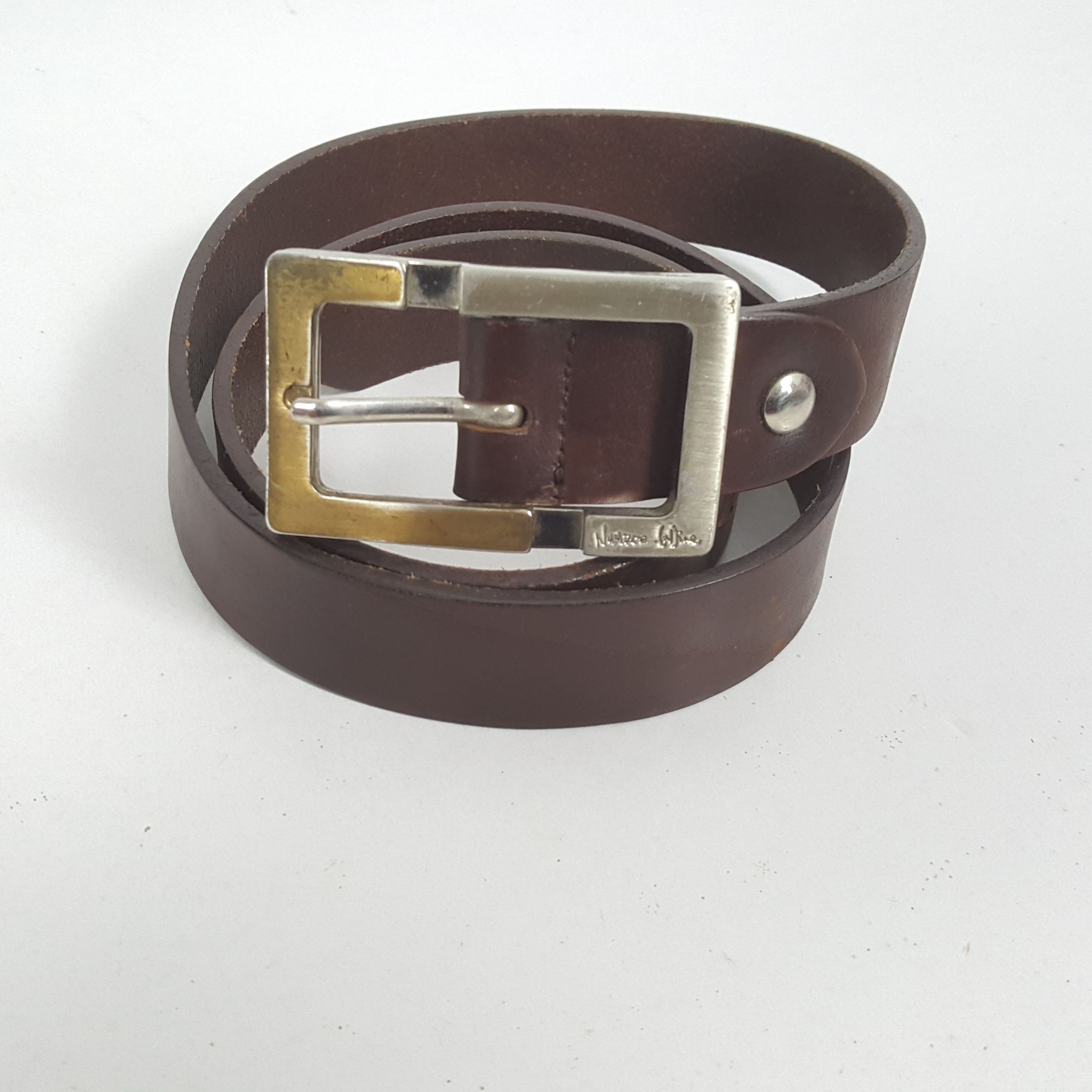 Designer × Japanese Brand × Vintage Vintage NUMBER (N)INE Japanese Fashion Brand Belt Size 32 - 1 Thumbnail