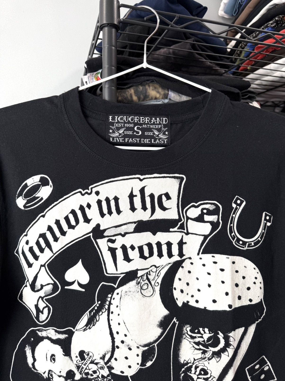 Ed Hardy Vintage Tattooed Sexy Girl T Shirt Casino Pocker Size US S / EU 44-46 / 1 - 2 Thumbnail