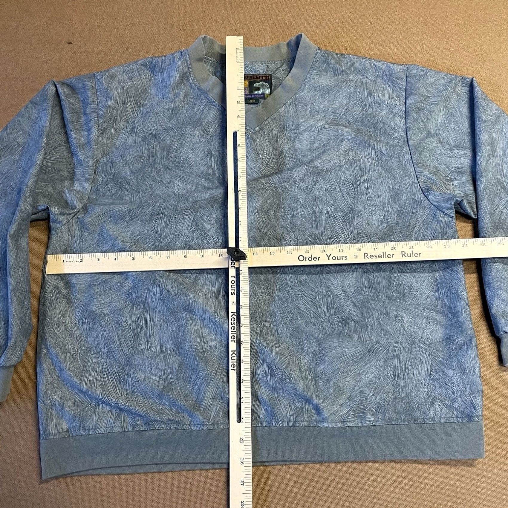 Gloverall VINTAGE Forrester Pullover Jacket Womens Large Green All Over Print Pattern Y2K Ladies Size M / US 6-8 / IT 42-44 - 5 Thumbnail