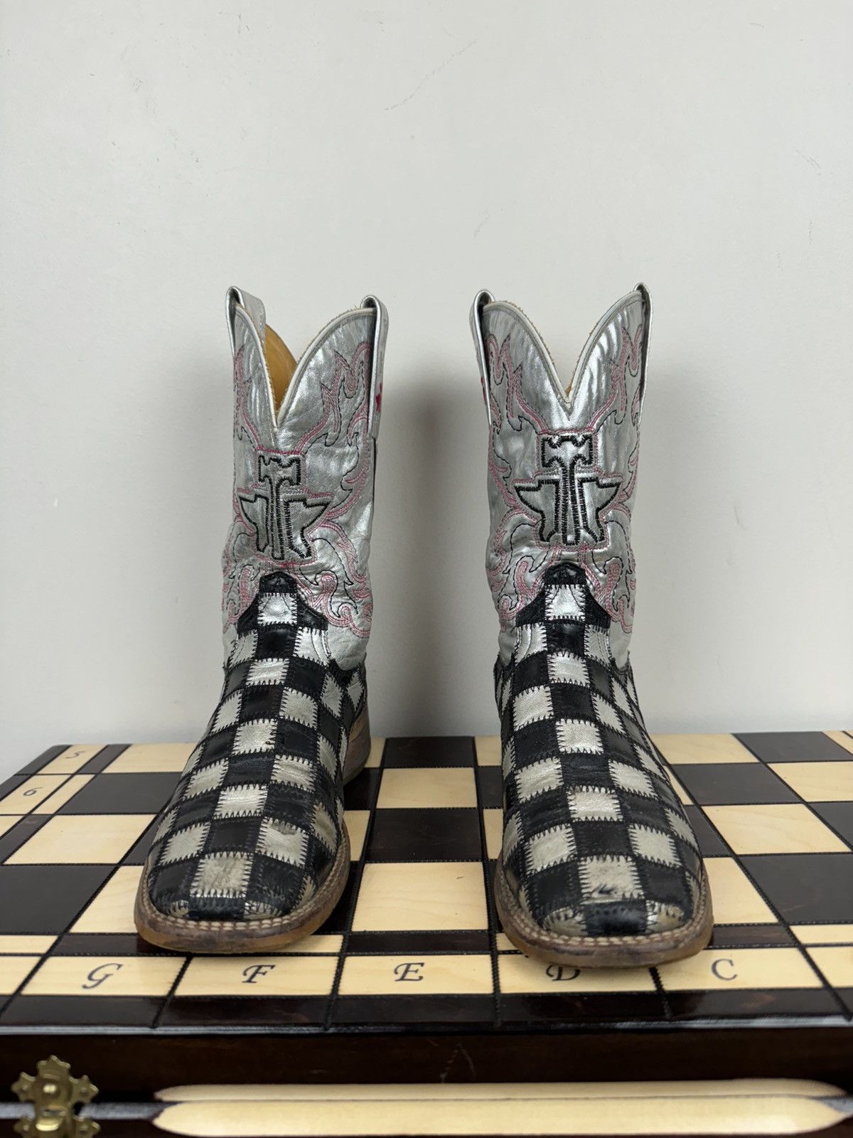 Vintage Vintage cowboy boots Tin Haul USA Texas original retro item Size US 6.5 / IT 36.5 - 3 Thumbnail