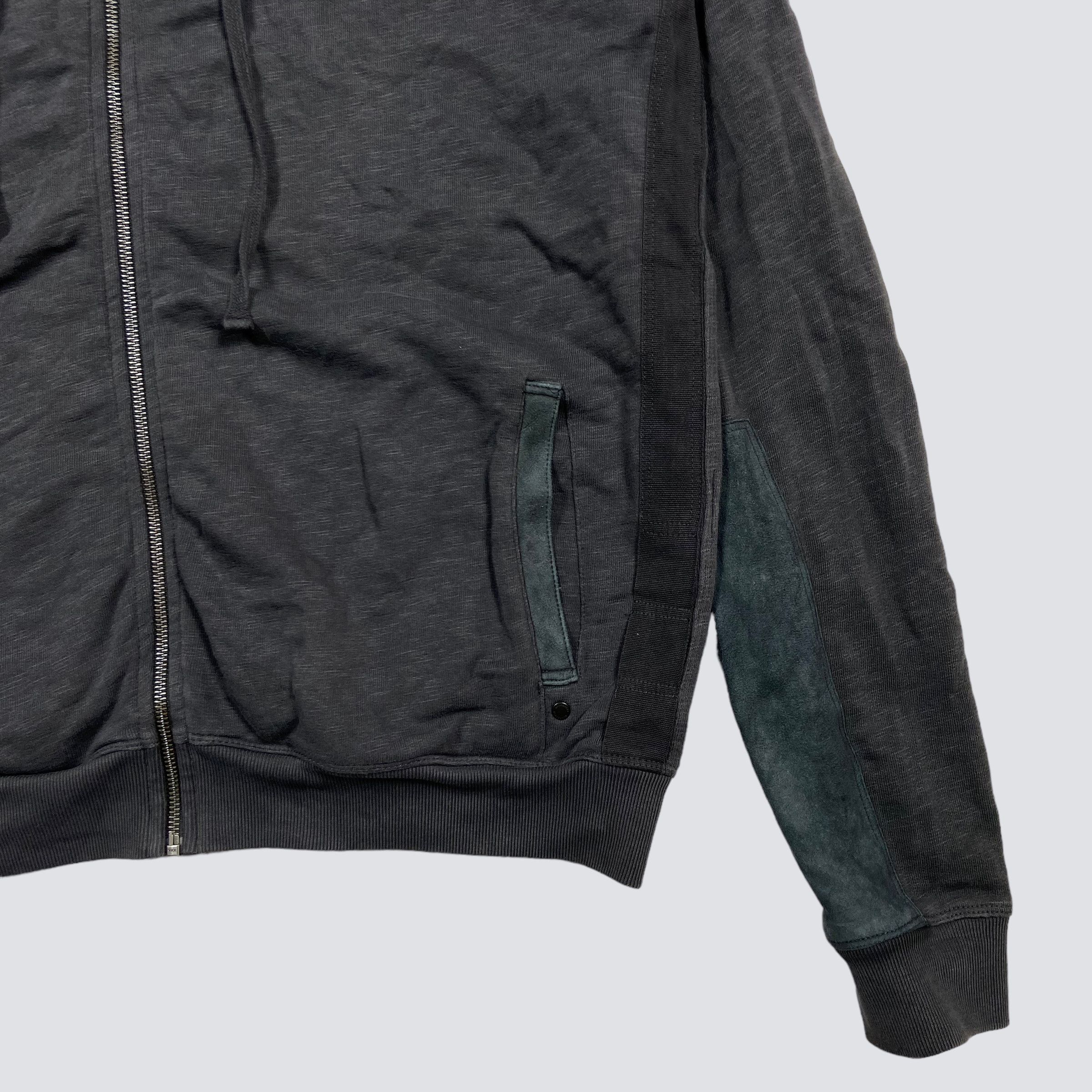 Allsaints ALLSAINTS ARCHIVE OVERSIZED BONDAGE ZIP HOODED JACKET № 1095 Size US M / EU 48-50 / 2 - 3 Thumbnail