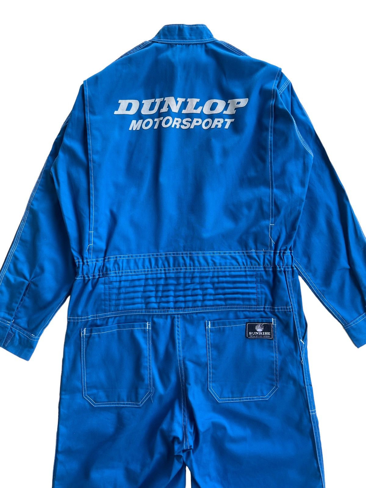 Dunlop Vintage Dunlop Motorsport Racing Tsunagi Jumpsuit Coverall Size US L / EU 52-54 / 3 - 5 Thumbnail