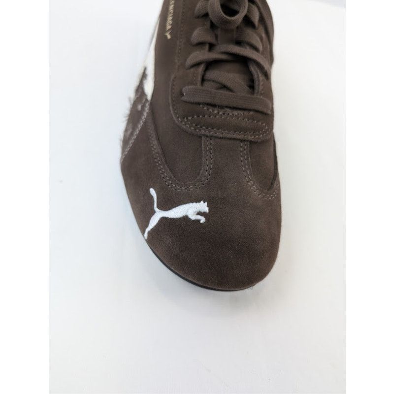 Balenciaga × Puma o1rshd1 Q:3 / Speedcat Destroyed Low Top Sneaker in Brown Size US 11 / EU 44 - 14 Thumbnail