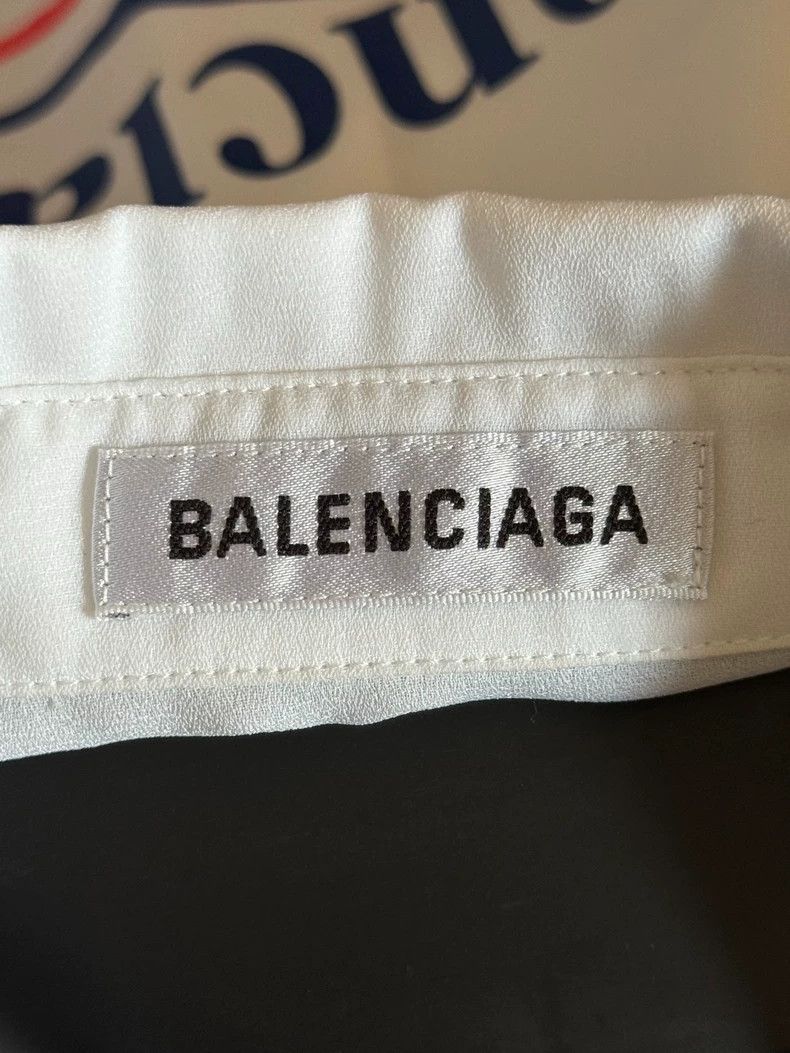 Balenciaga Balenciaga size 36 Cola printed logo shirt white Size US S / EU 44-46 / 1 - 3 Thumbnail