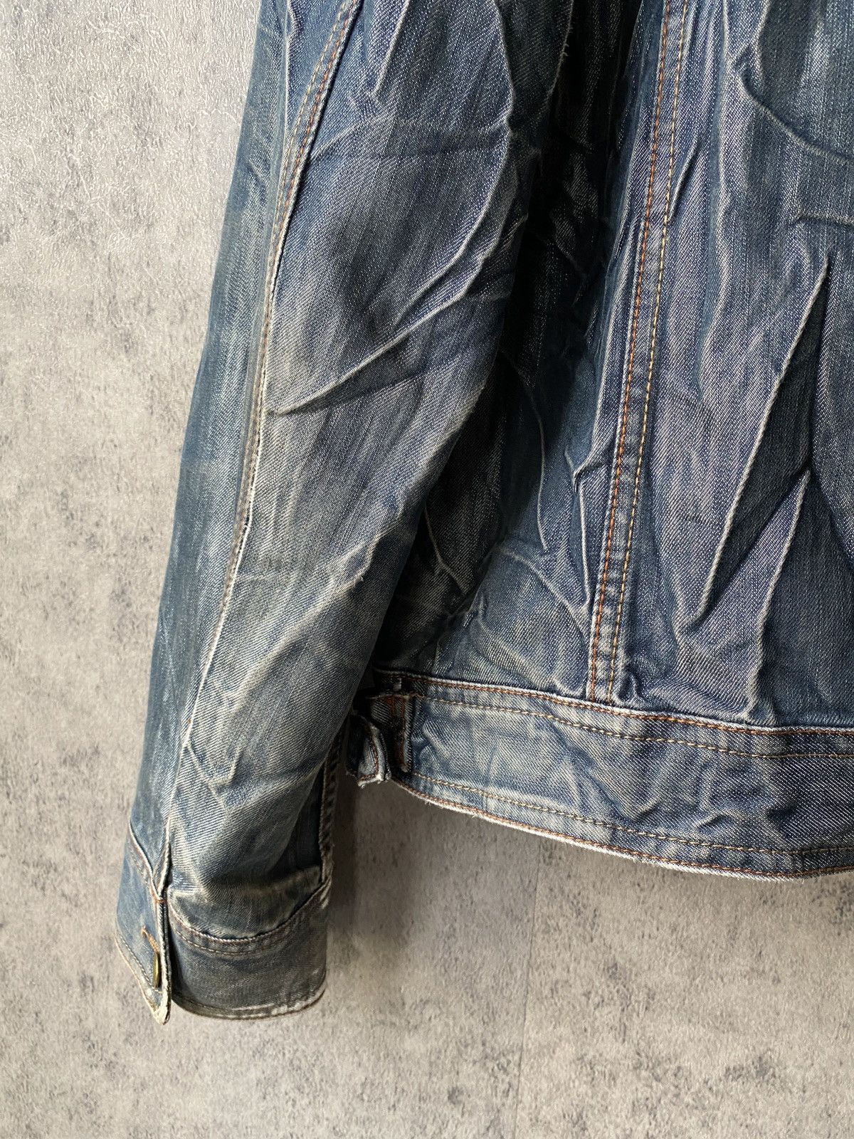 semanticdesign Semantic Design Distressed Denim Jacket Size US L / EU 52-54 / 3 - 17 Thumbnail