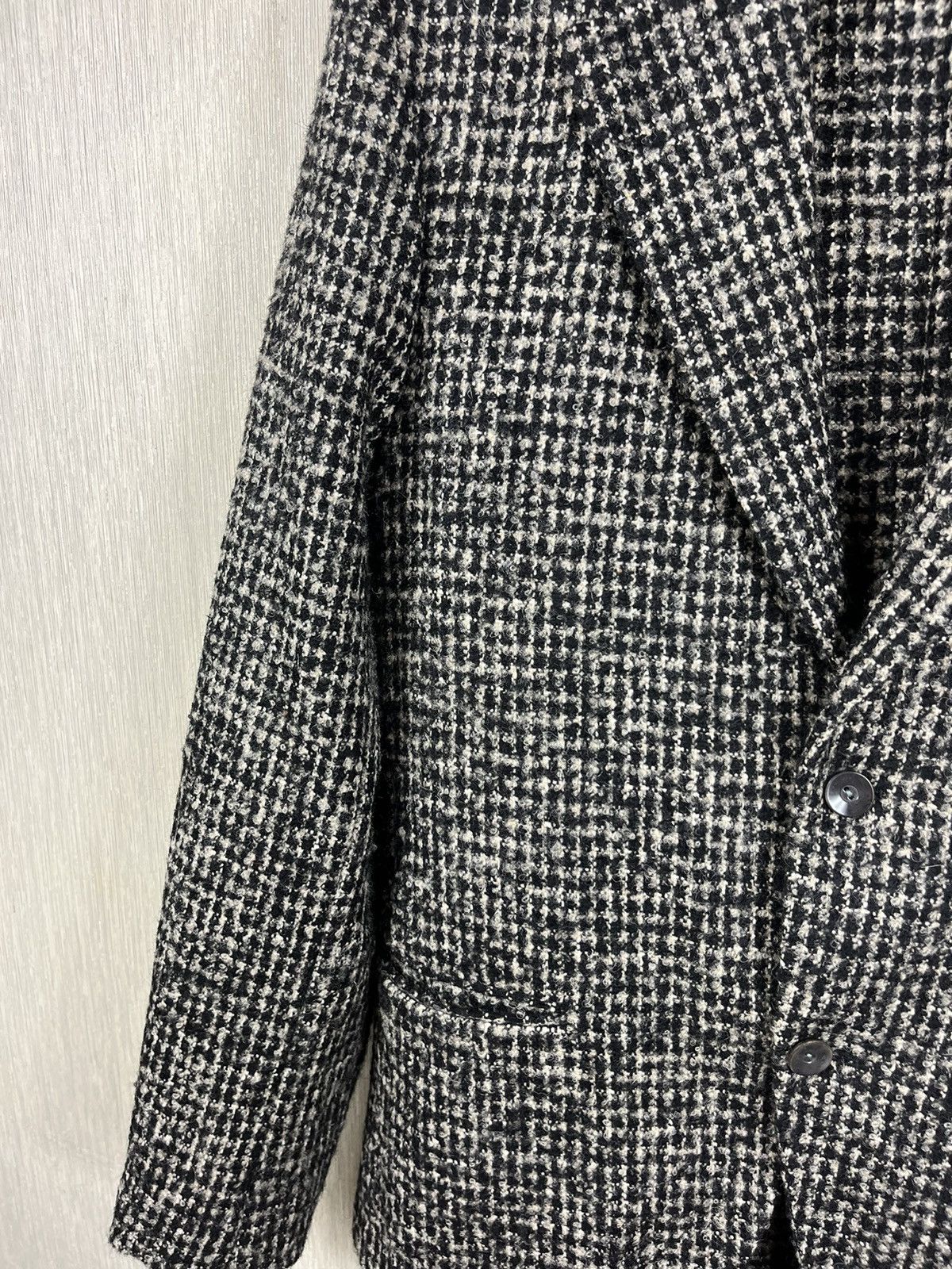 Boglioli Boglioli wool mohair alpaca blazer patterned plaid jacket Size 50R - 12 Thumbnail