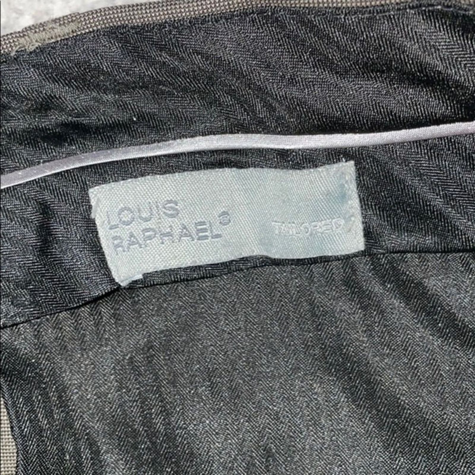 Other Louis Raphael Brown Business Casual Pants | Size 35/32 Size US 35 - 4 Thumbnail