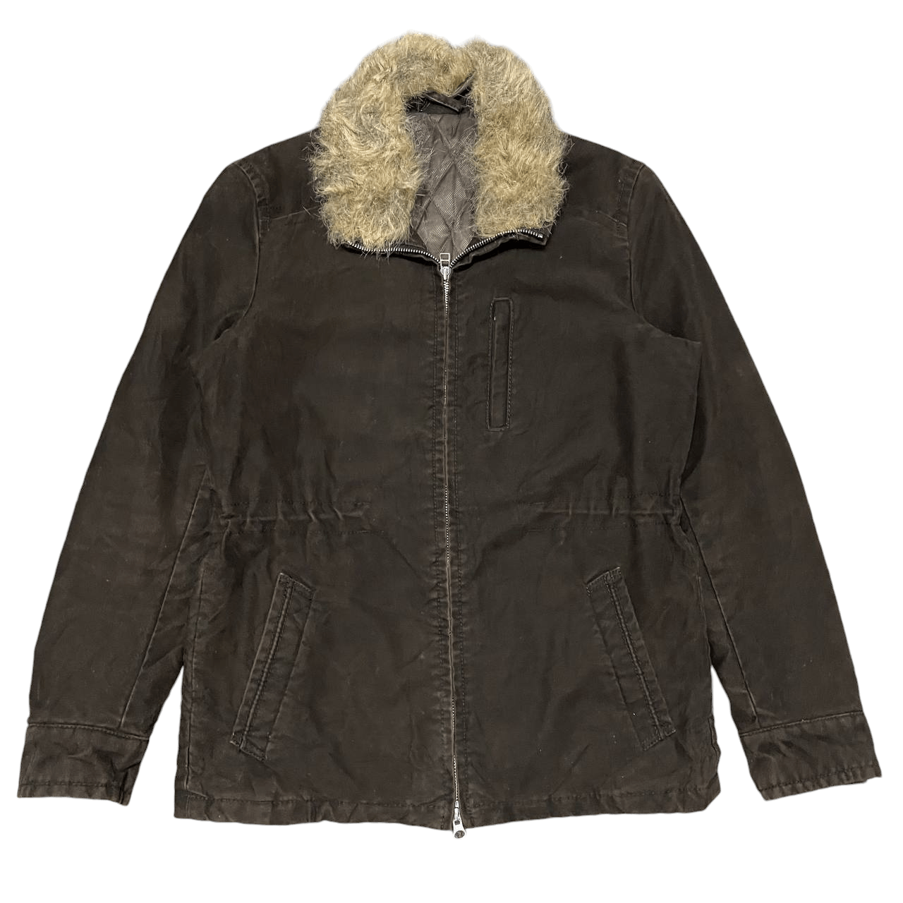 ABAHOUSE Vintage Abahouse Zipper Fur Jacket Size US M / EU 48-50 / 2 - 1 Thumbnail