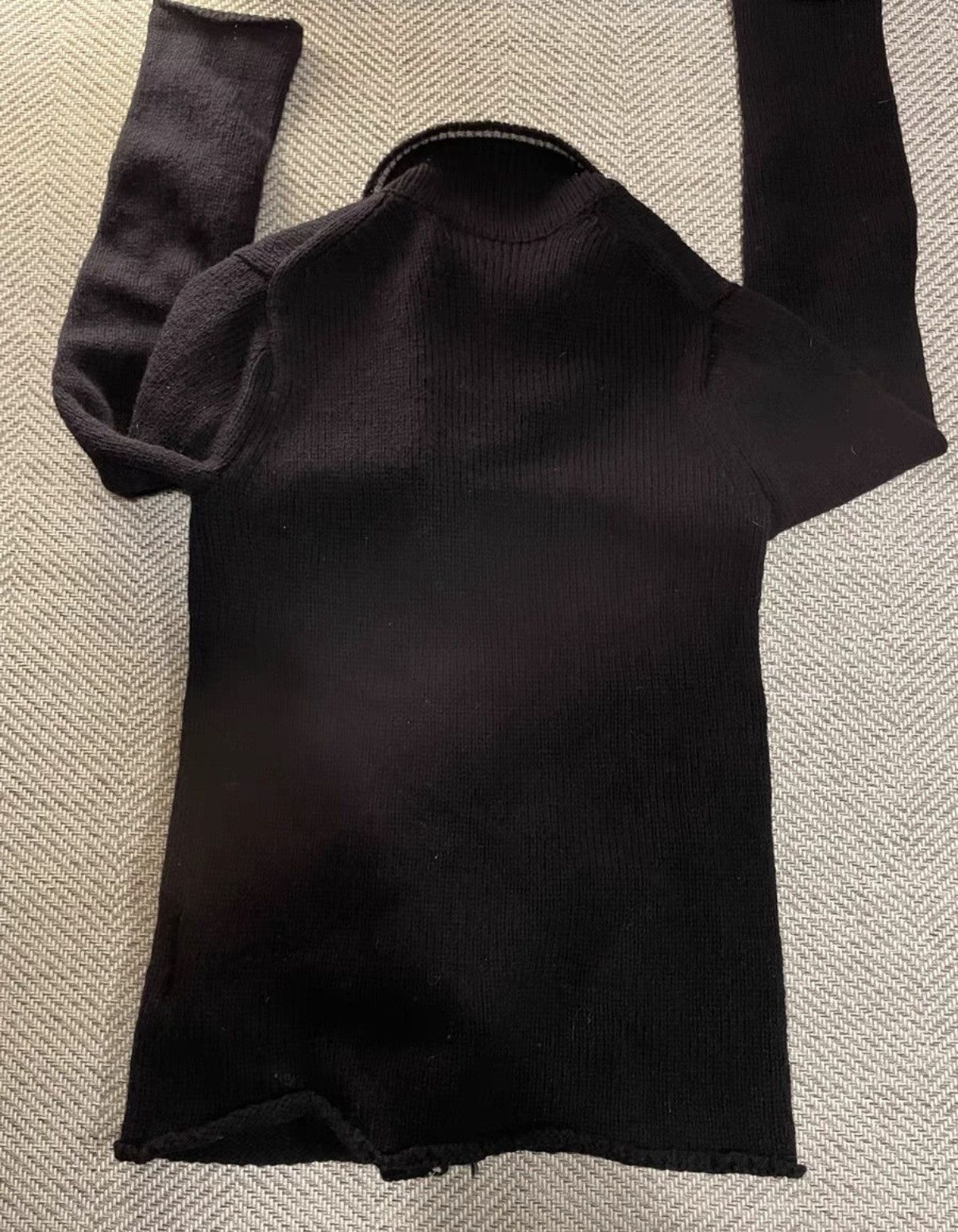 Comme des Garcons COMME DES GARCONS HOMME Wool Knit Cardigan K24 Size US M / EU 48-50 / 2 - 8 Thumbnail