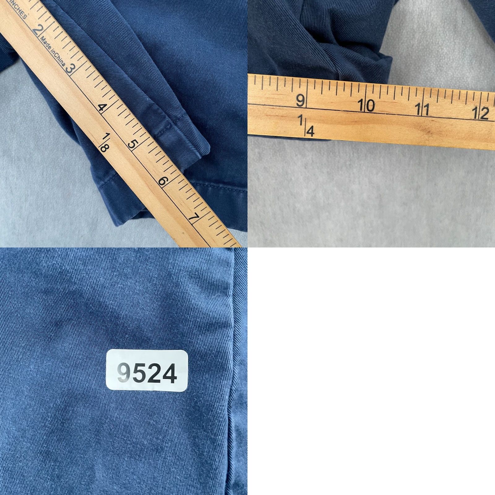 Vintage VINTAGE Peter Manning Shorts Mens 36 Cotton Blue Casual Preppy Chino Decks Size US 36 / EU 52 - 8 Thumbnail