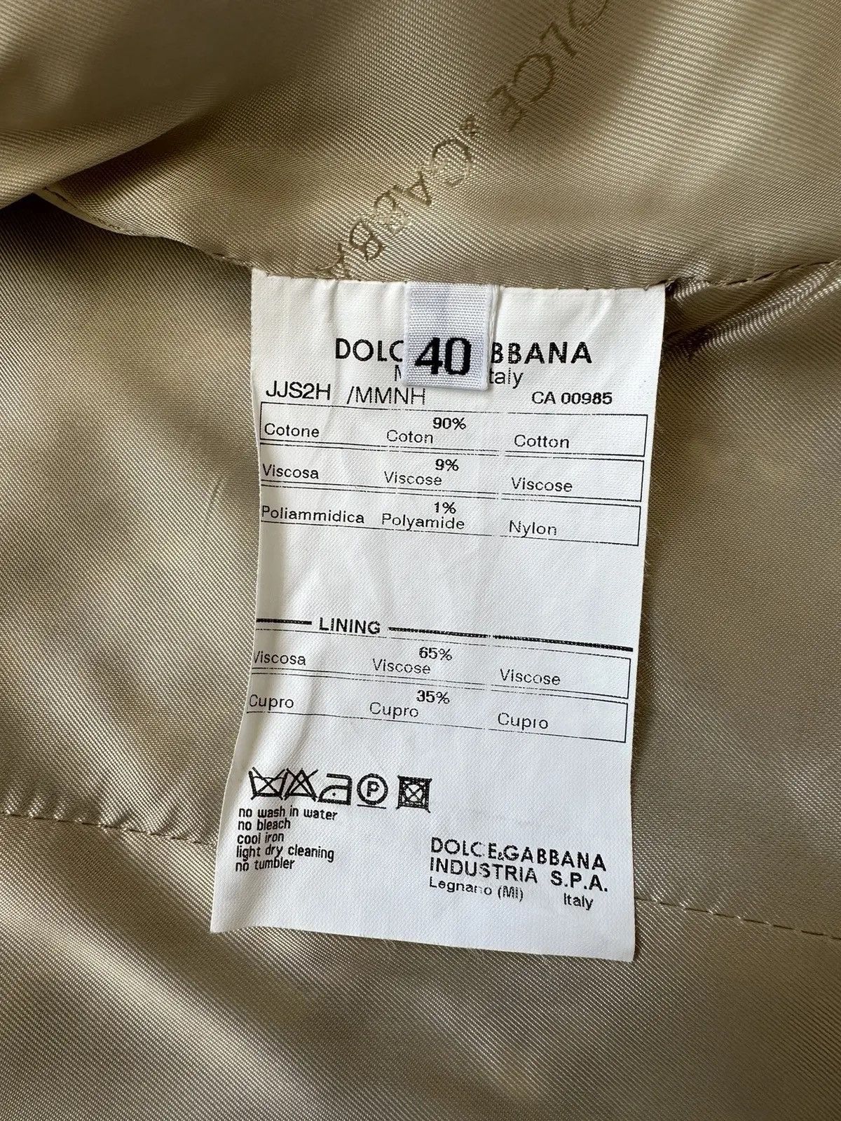 Dolce & Gabbana Dolce & Gabbana Archiv Blazer Jacket Designer Womens Size S / US 4 / IT 40 - 12 Thumbnail