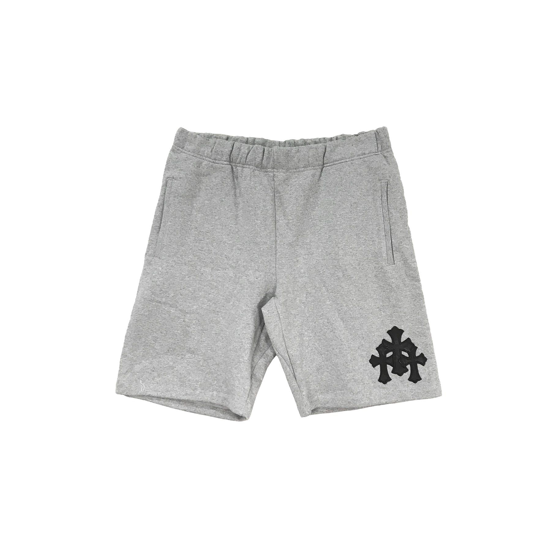 Chrome Hearts Chrome Hearts Cemetery Leather Cross Patch Paper Jam Shorts Size 32" / US 10 / IT 46 - 1 Thumbnail
