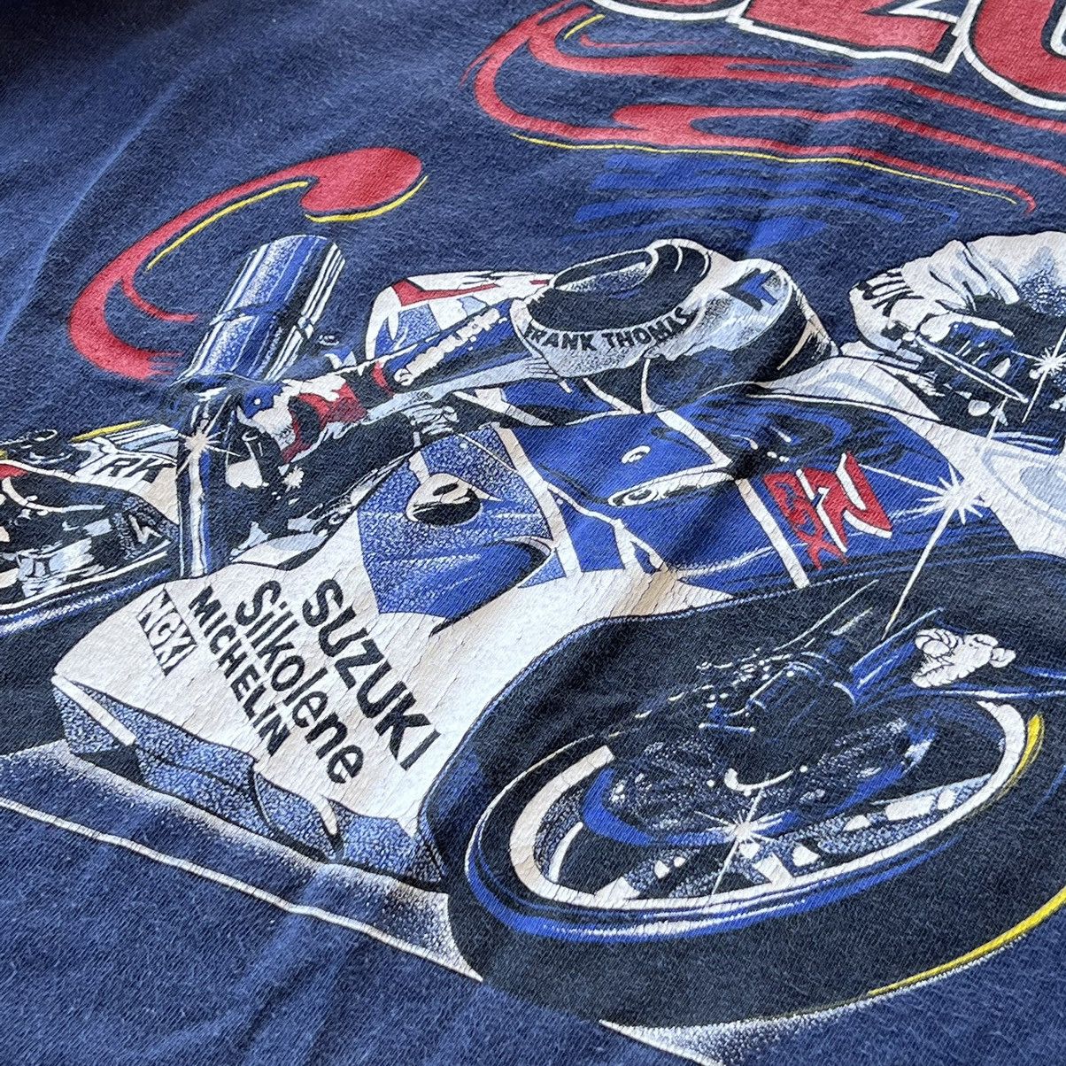 Vintage Screen Stars Vintage Suzuki Michelin Big Logo T-Shirt Size US S / EU 44-46 / 1 - 5 Thumbnail