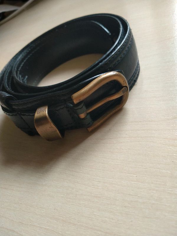 Bally Bally Vintage Authentic Black Leather Belt Size ONE SIZE - 3 Thumbnail
