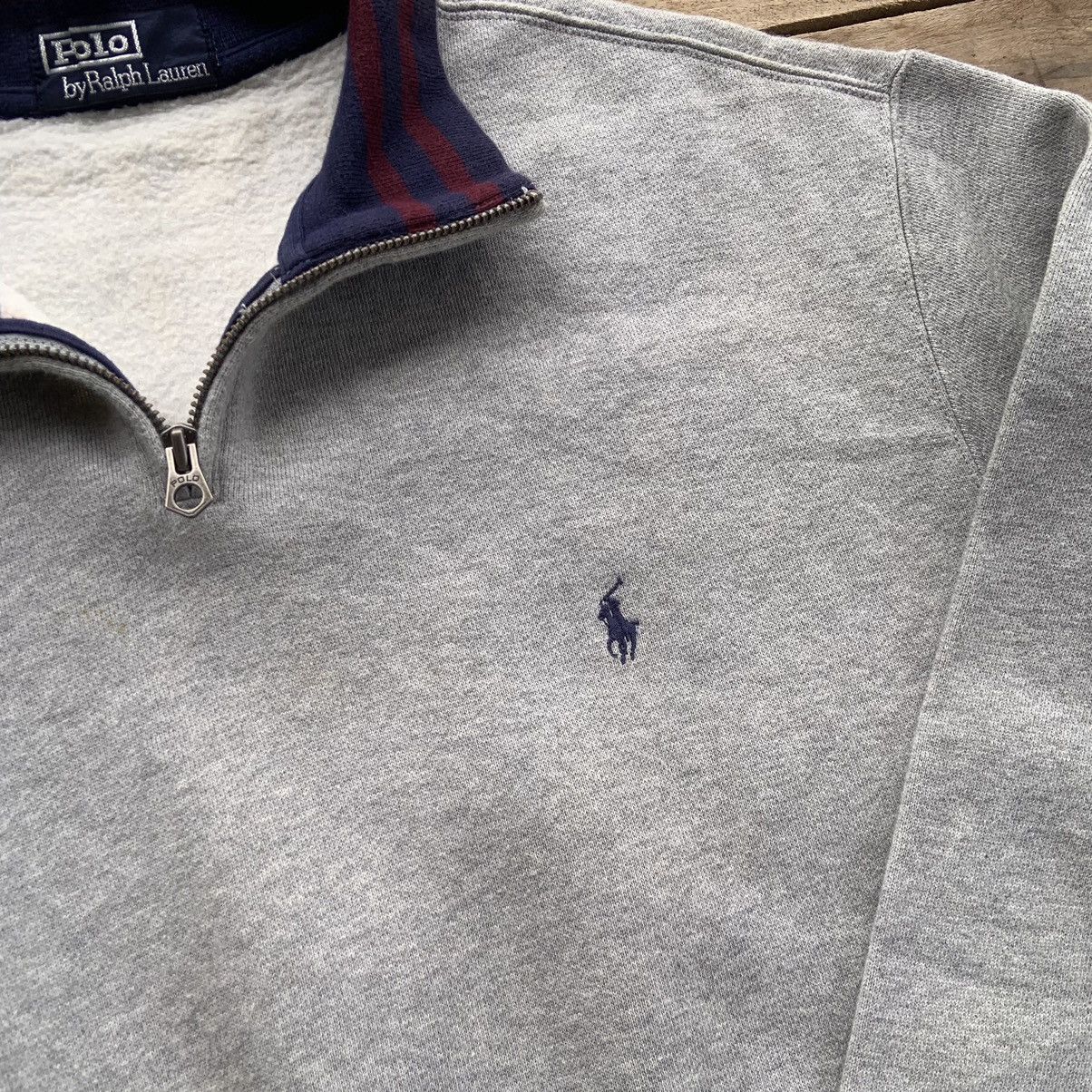 Polo Ralph Lauren Vintage Polo Ralph Lauren Sweatshirt HalfZipper Size US S / EU 44-46 / 1 - 3 Thumbnail