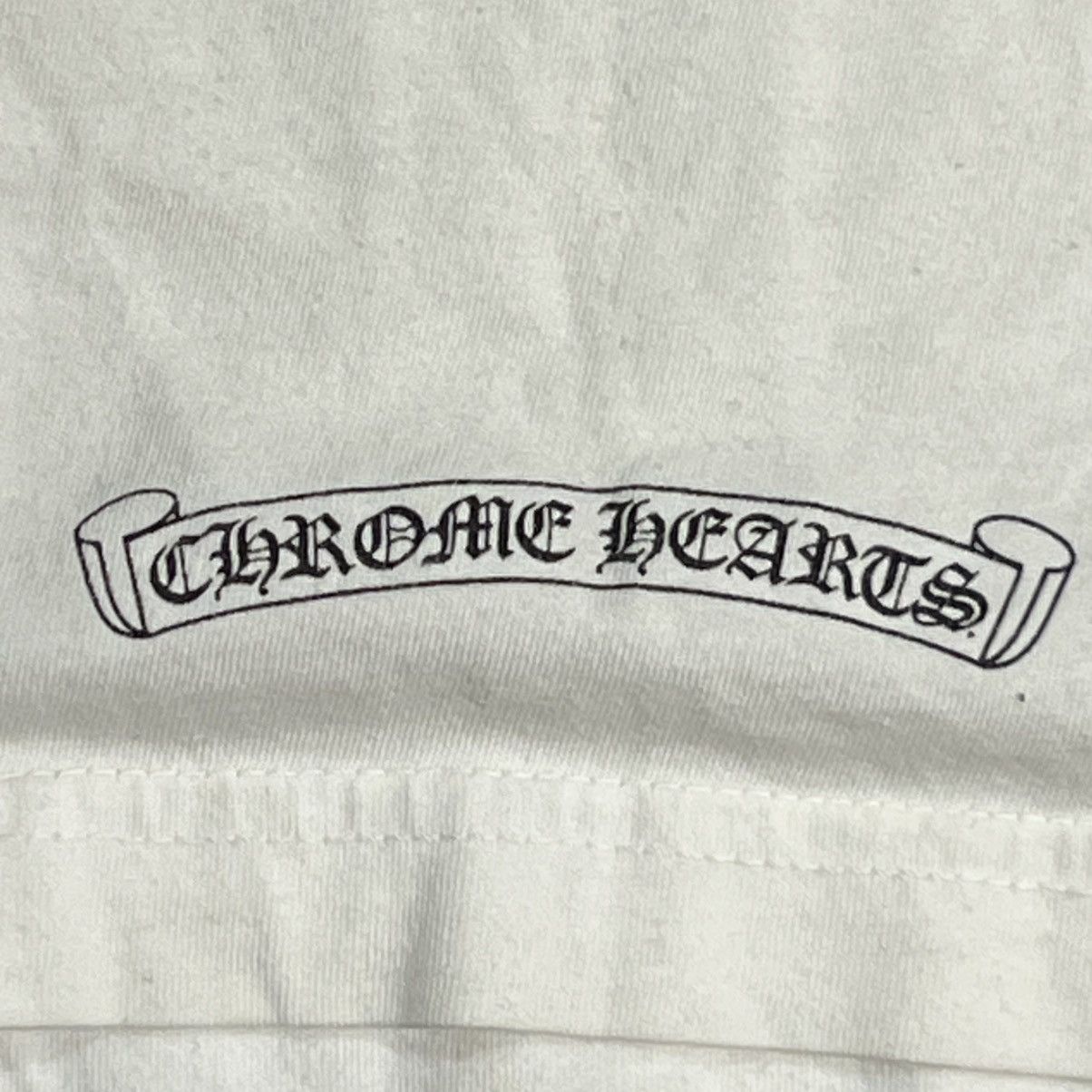Chrome Hearts Chrome Hearts Dagger Pocket T-Shirt White Size US XXL / EU 58 / 5 - 6 Thumbnail