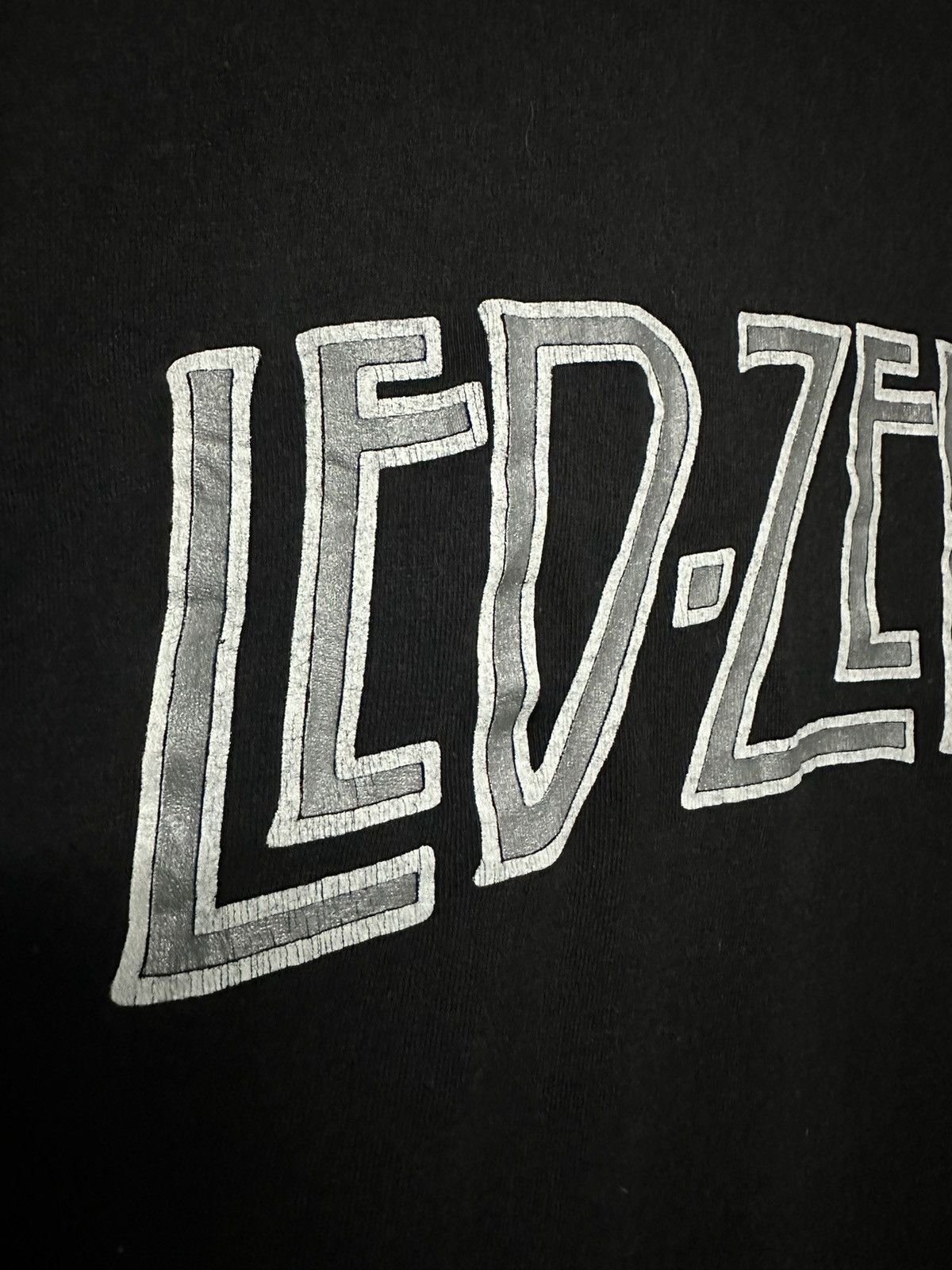 Band Tees × Vintage Vintage 80s Led Zeppelin Promo Faded Tee Size US M / EU 48-50 / 2 - 11 Thumbnail