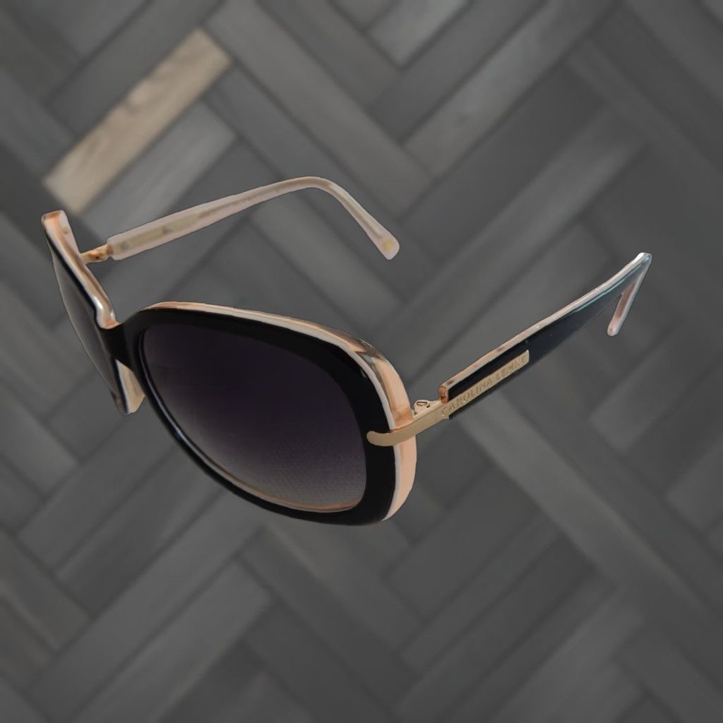 Vintage VINTAGE Carolina Lemke Sunglasses Women Black 58mm UV Protected Spring Fashion Accessories Size ONE SIZE - 1 Thumbnail